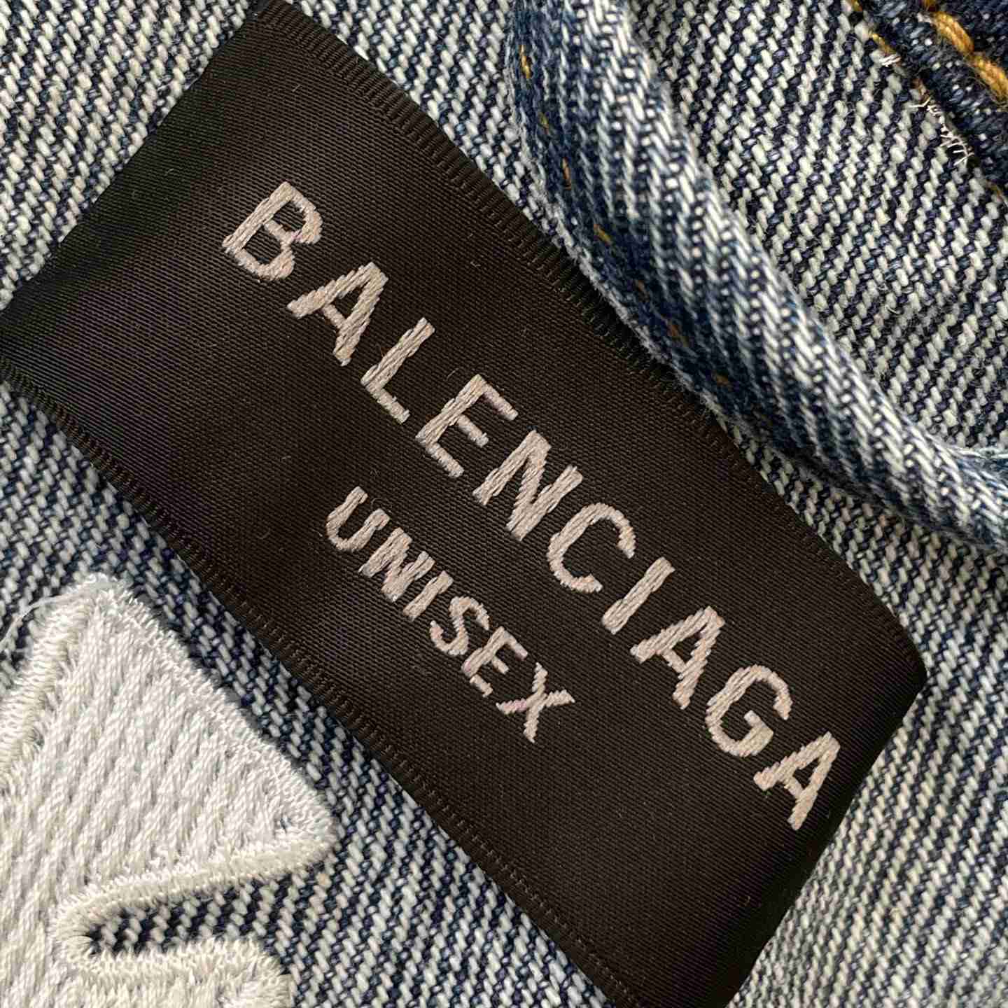 Balenciaga Denim Jacket - FashionPlug