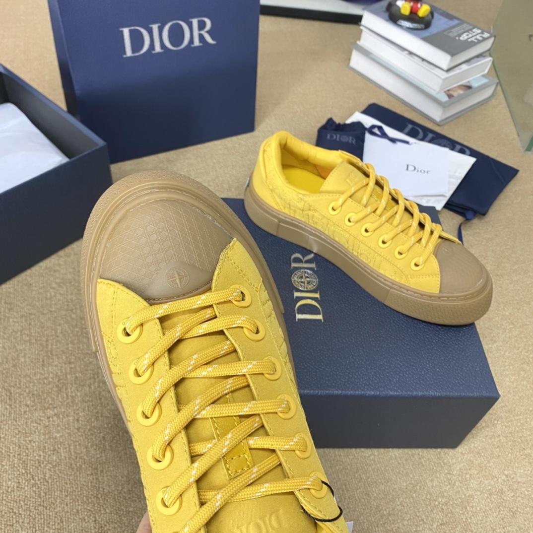 Dior And STONE ISLAND B33 Sneaker   - FashionPlug
