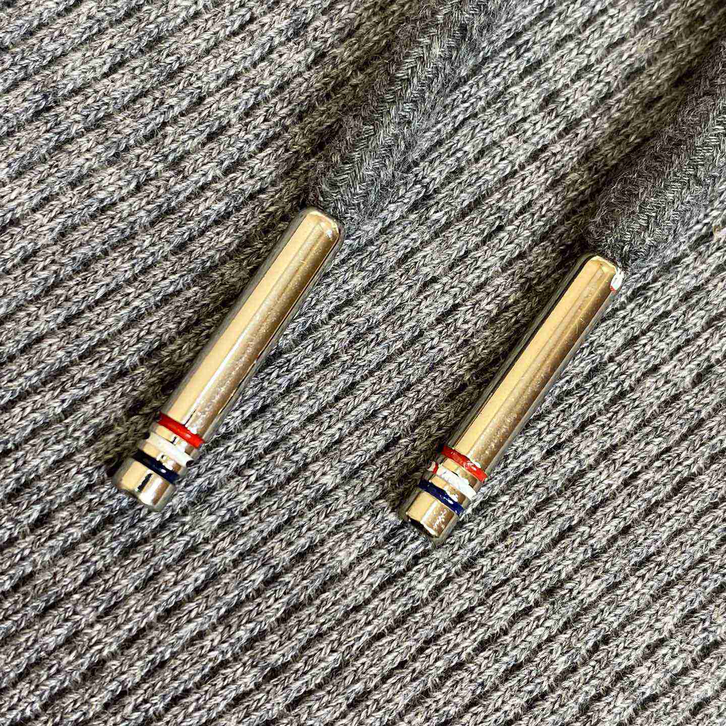 Thom Browne 4-Bar Zip-Up Cashmere Hoodie - FashionPlug