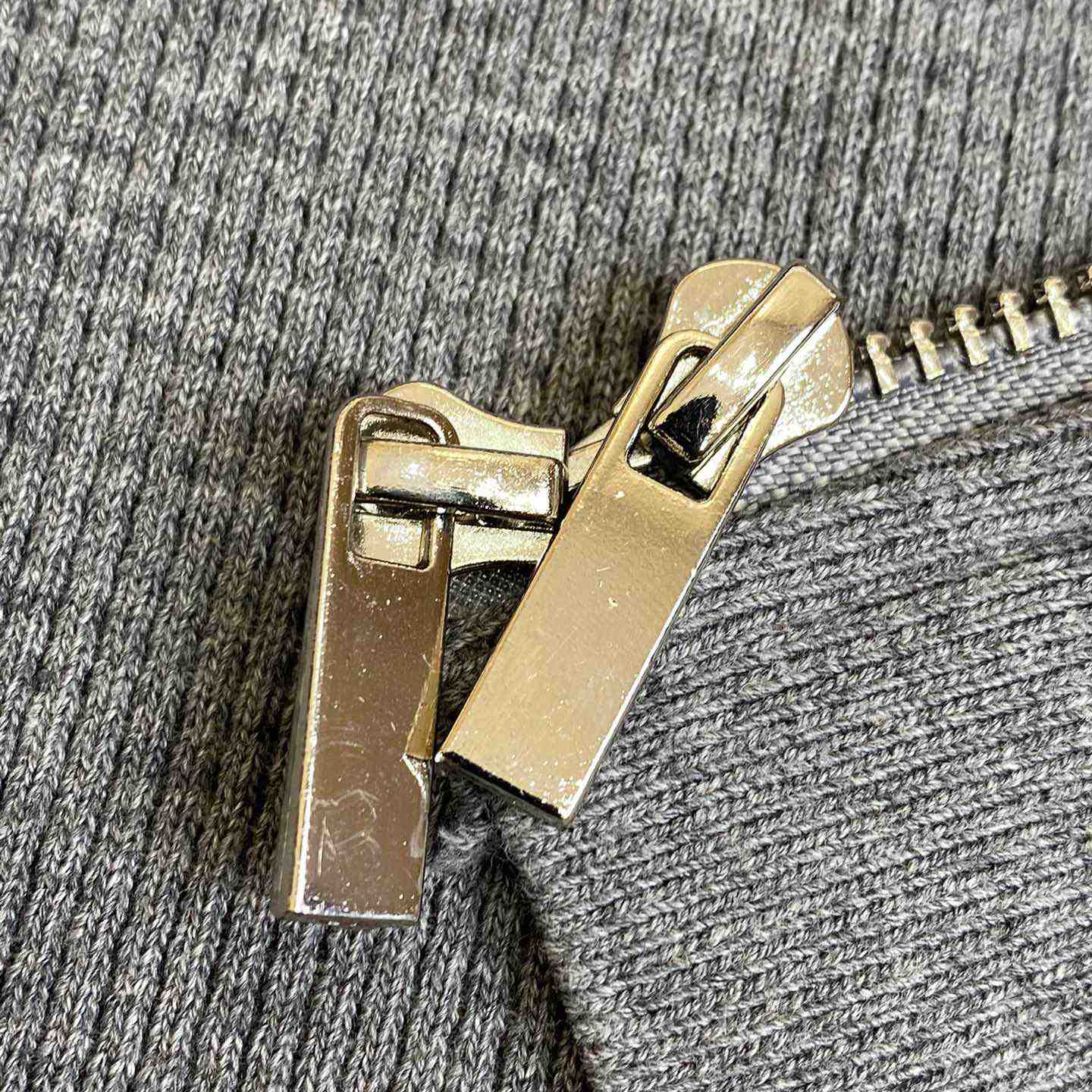 Thom Browne 4-Bar Zip-Up Cashmere Hoodie - FashionPlug