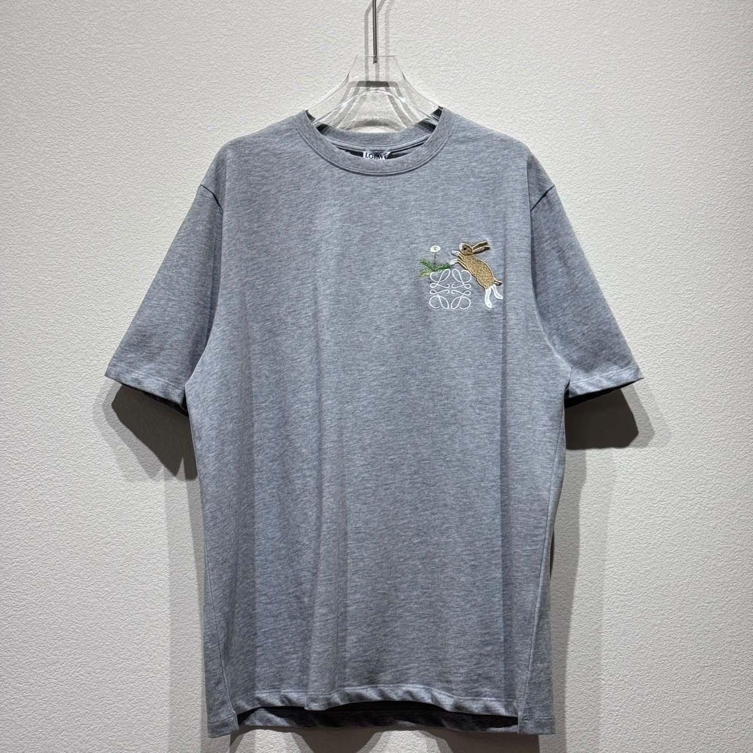 Loewe Relaxed fit T-shirt In Cotton - FashionPlug