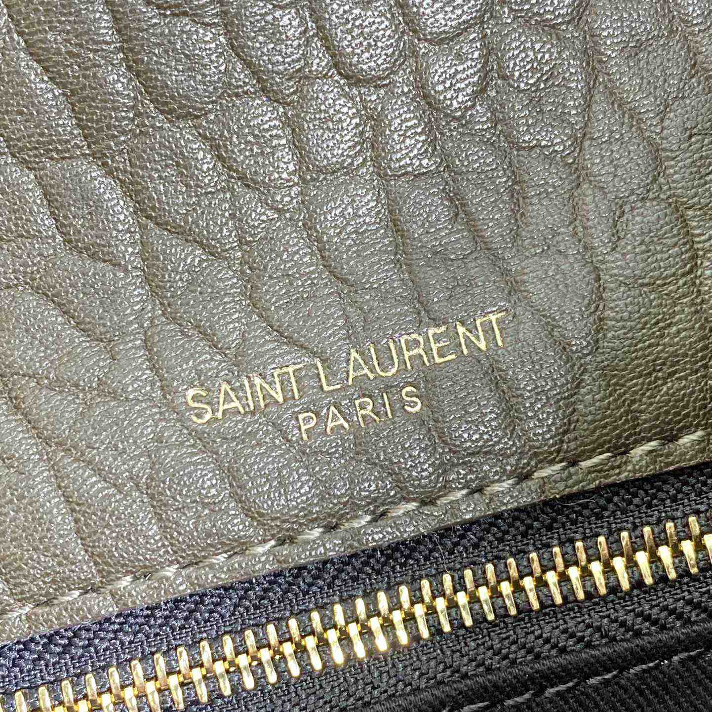Saint Laurent Cassandre Large Envelope Pouch In Lambskin - FashionPlug