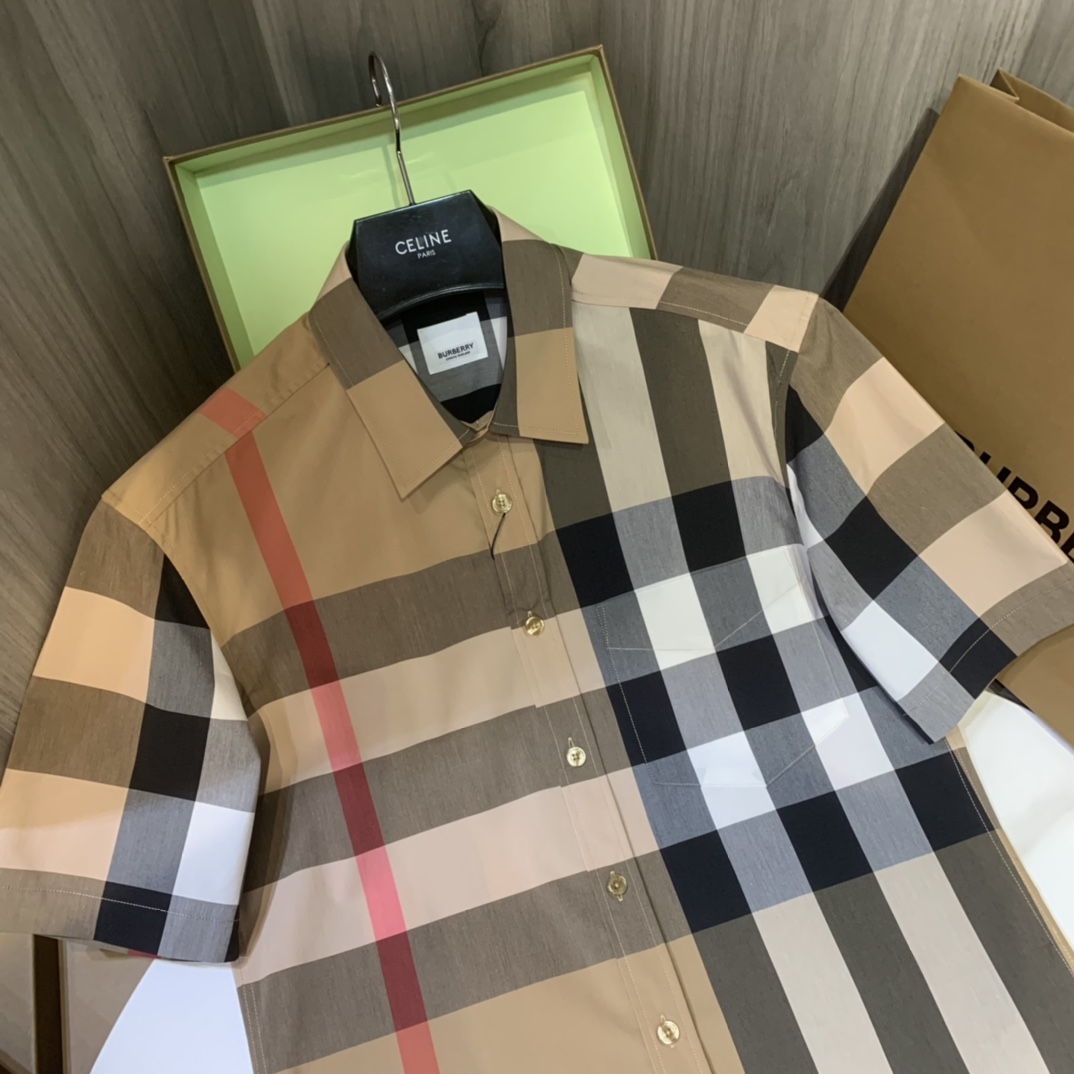 Burberry Check Shirt - FashionPlug
