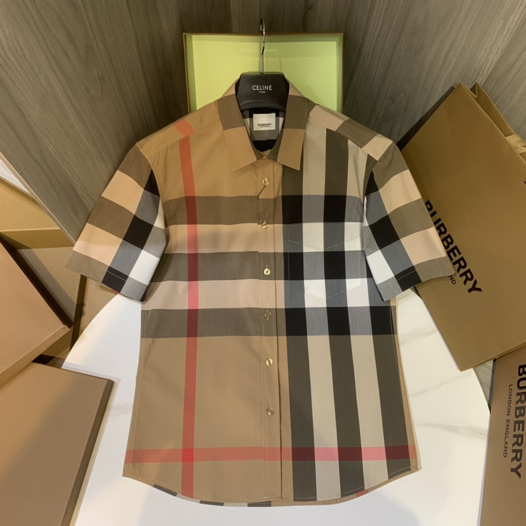 Burberry Check Shirt - FashionPlug