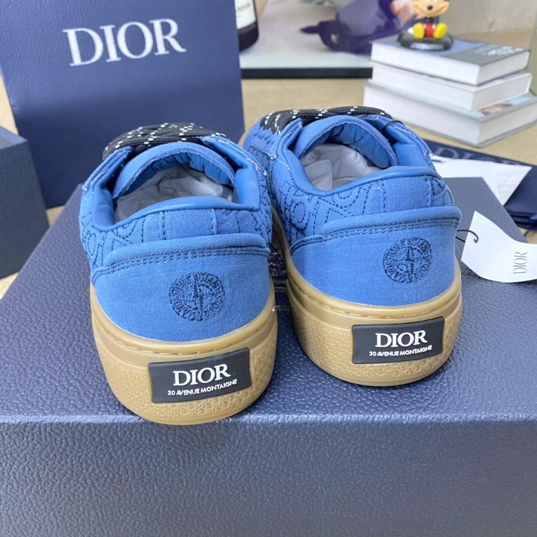 Dior And STONE ISLAND B33 Sneaker   - FashionPlug