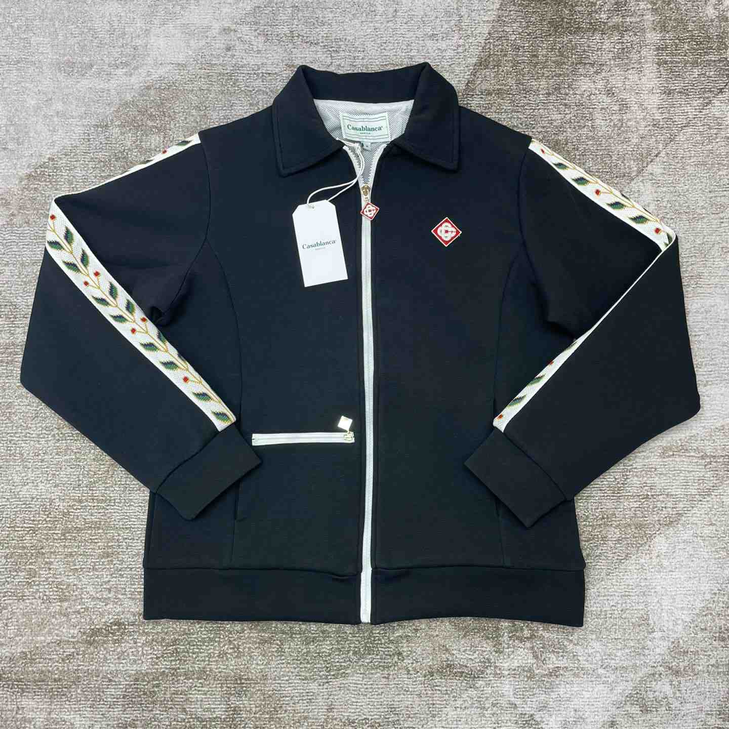 Casablanca Laurel Track Jacket   c934 - FashionPlug