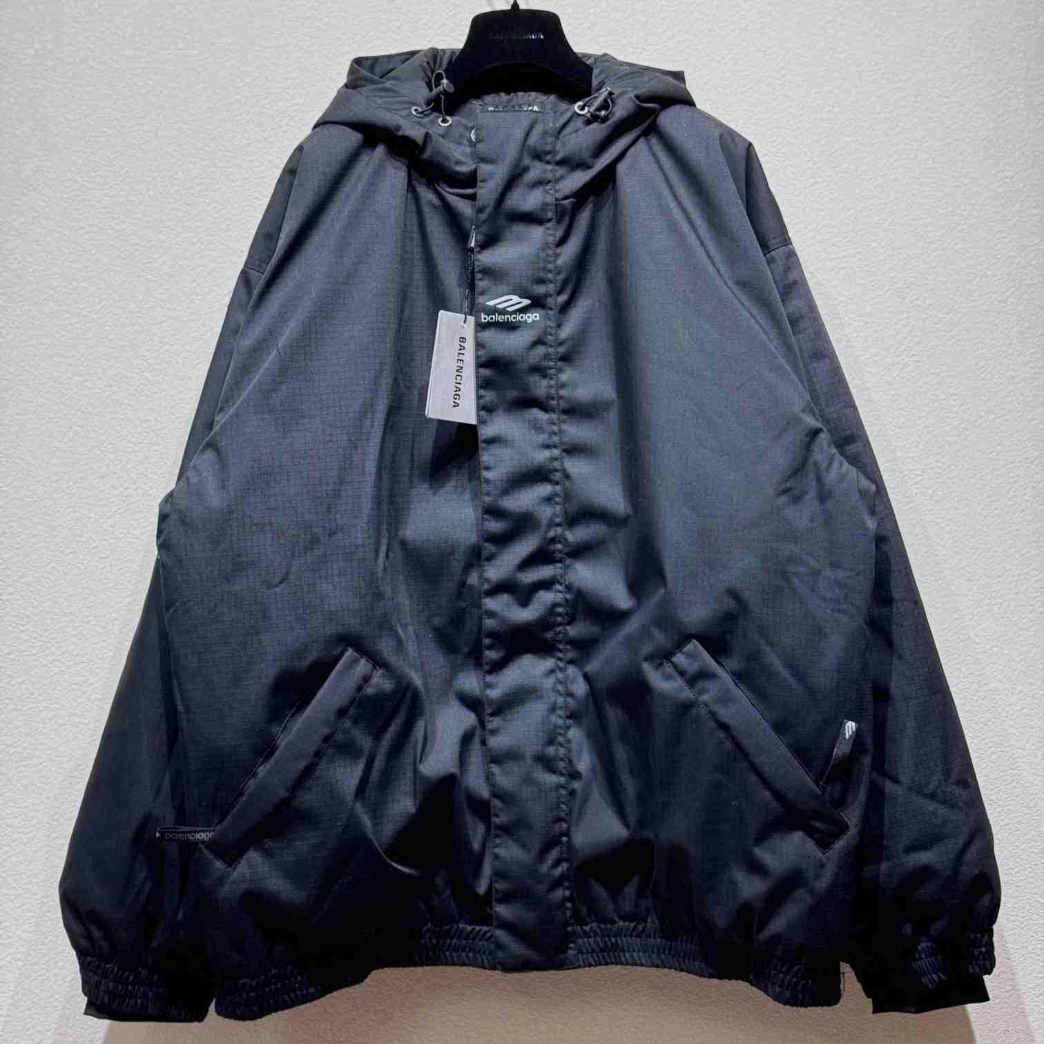 Balenciaga Black 3B Sports Icon Ski Jacket - FashionPlug