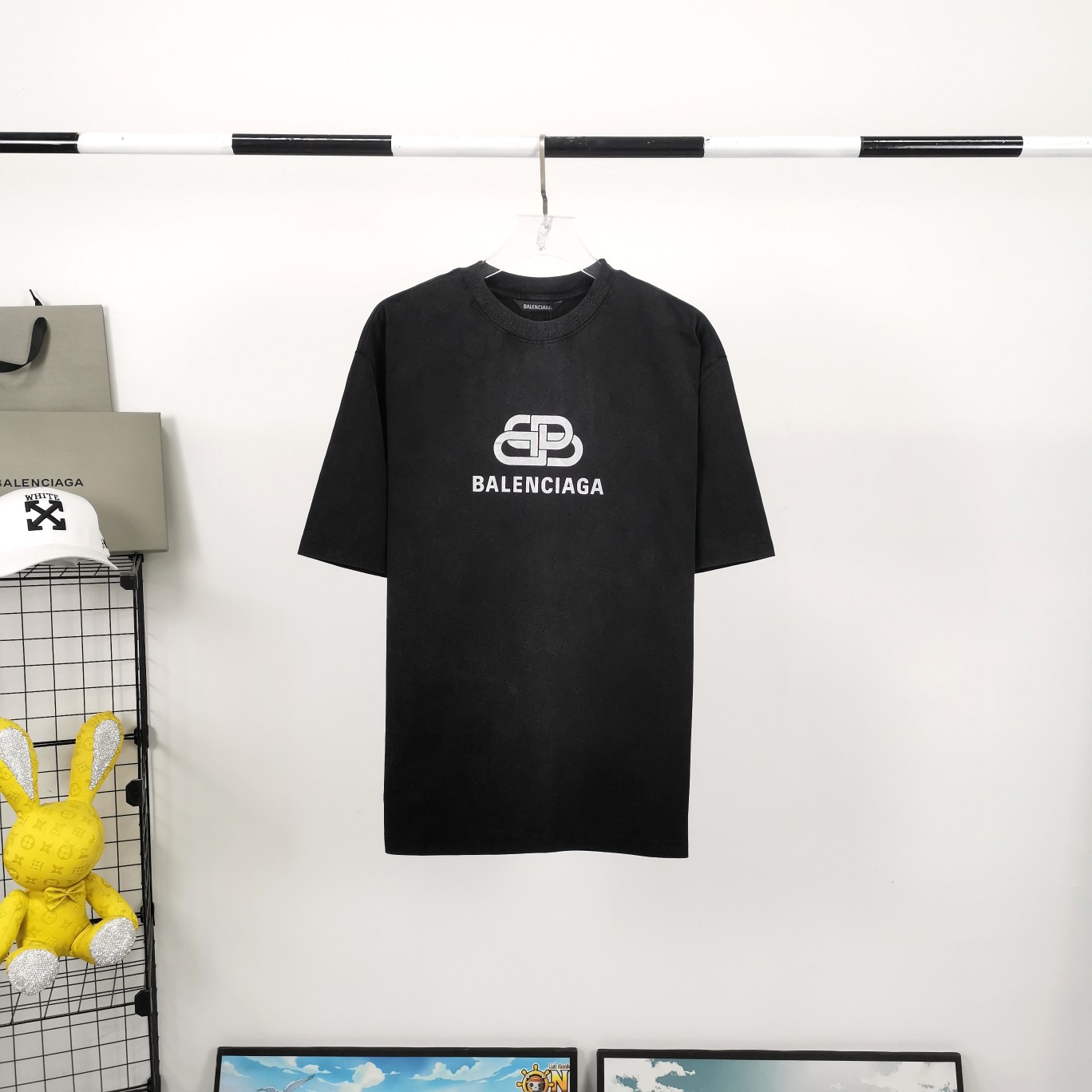 Balenciaga Cotton T-Shirt  - FashionPlug