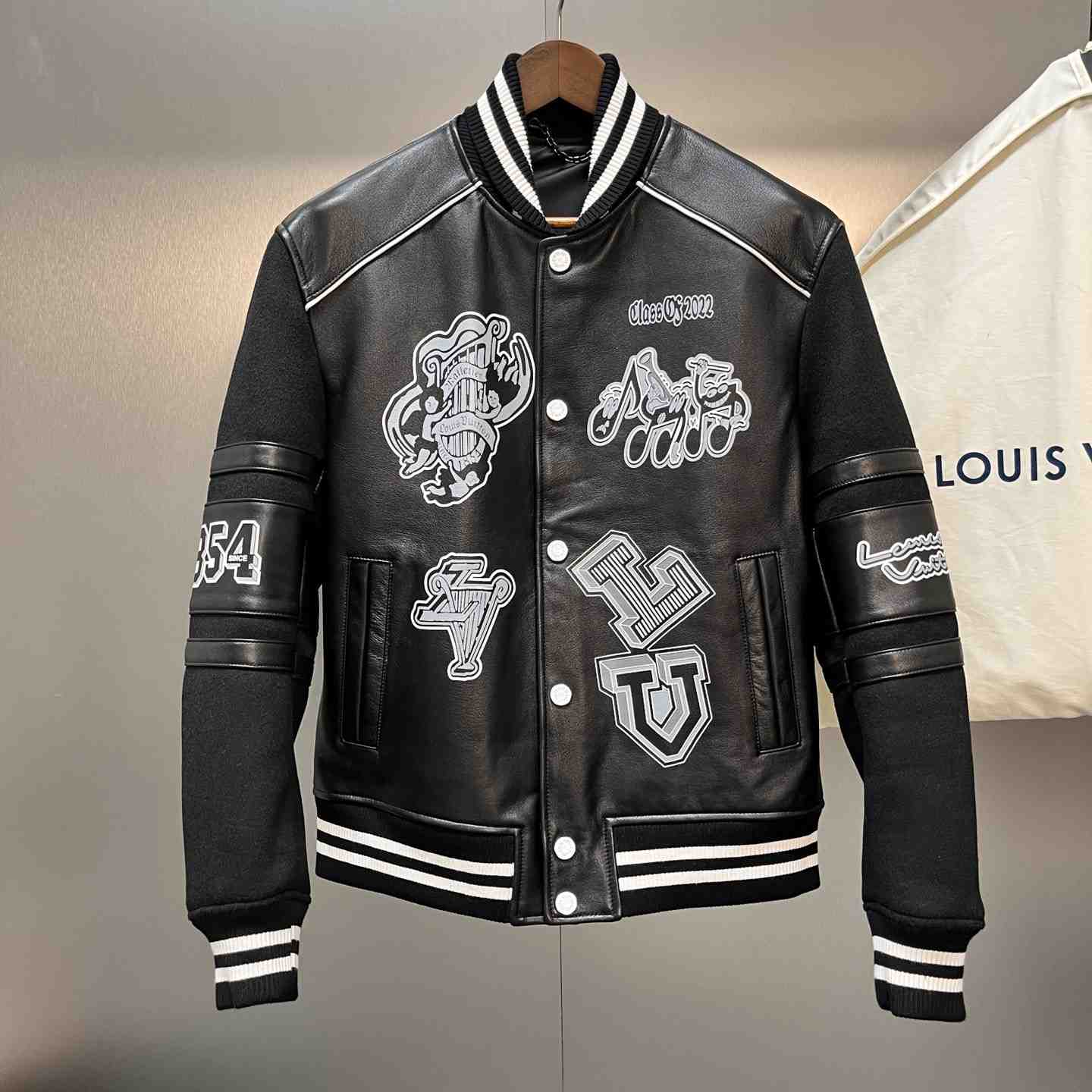 Louis Vuitton Leather Jacket - FashionPlug