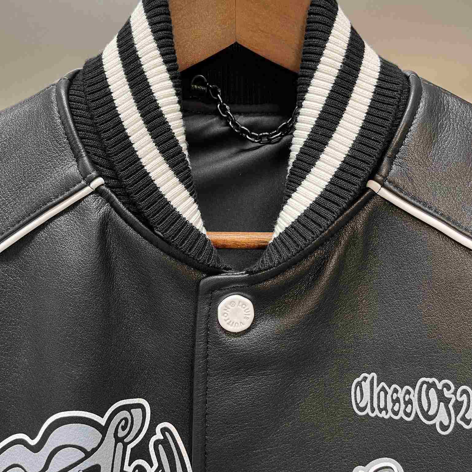 Louis Vuitton Leather Jacket - FashionPlug