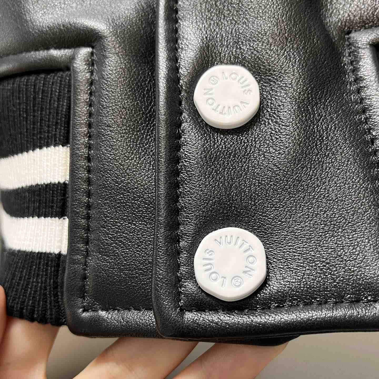 Louis Vuitton Leather Jacket - FashionPlug