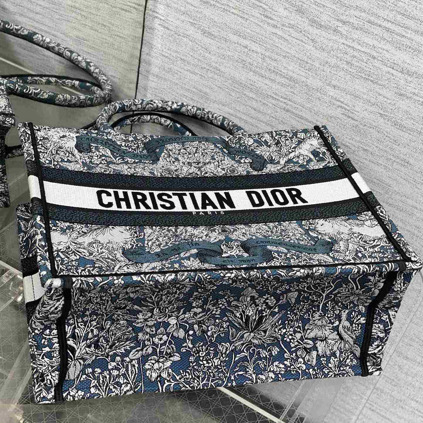 Dior Medium Dior Book Tote    - FashionPlug