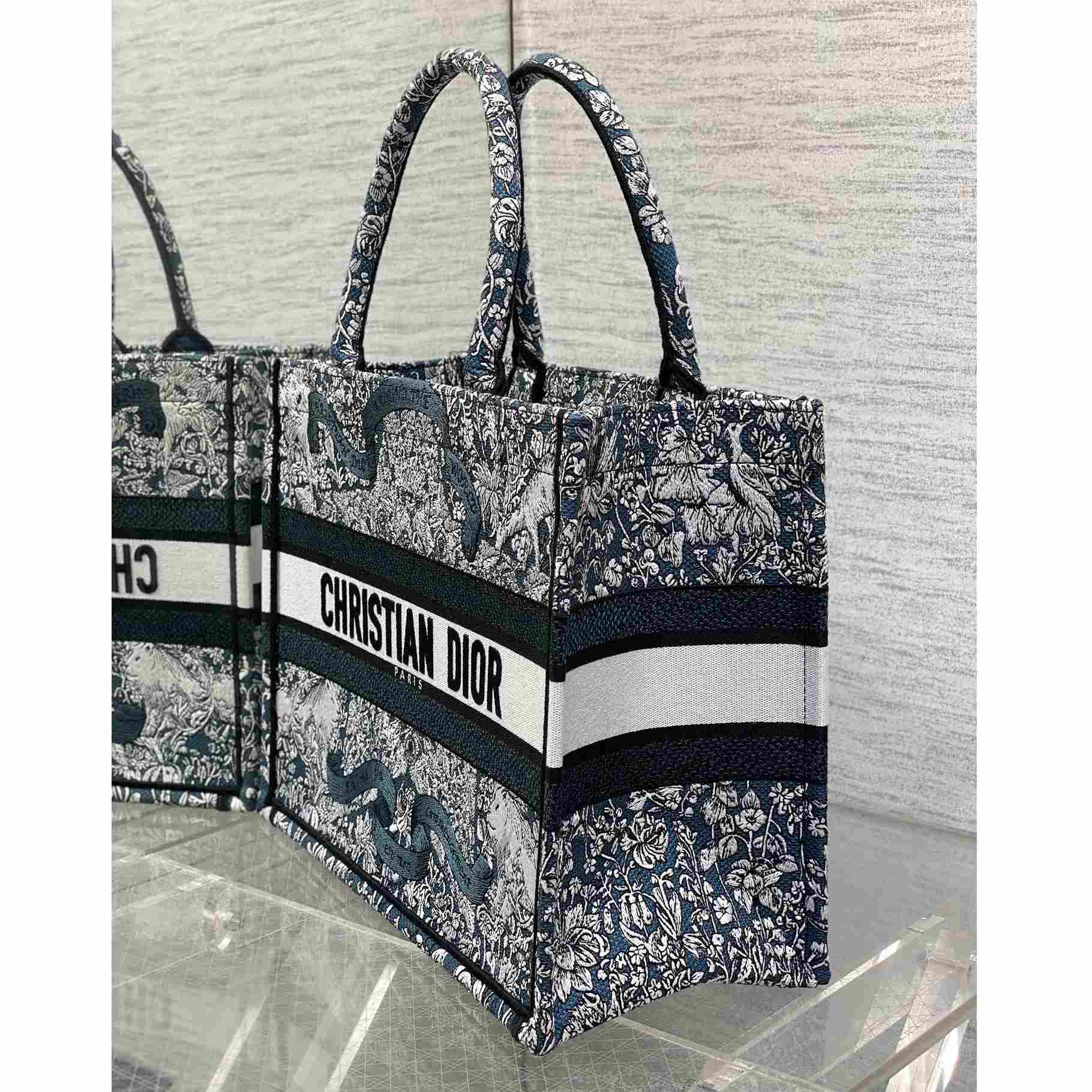 Dior Medium Dior Book Tote    - FashionPlug