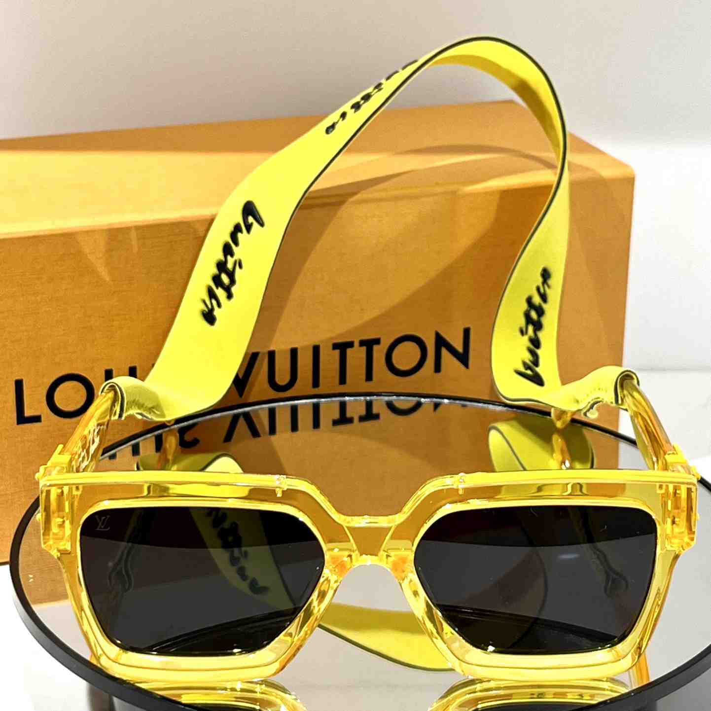 Louis Vuitton 1.1 Millionaires Square Sunglasses  LV96006 - FashionPlug