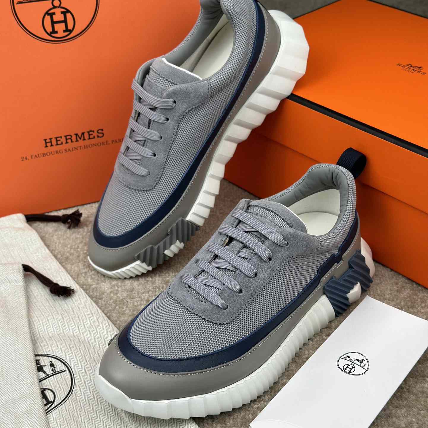 Hermes Bouncing Sneaker - FashionPlug