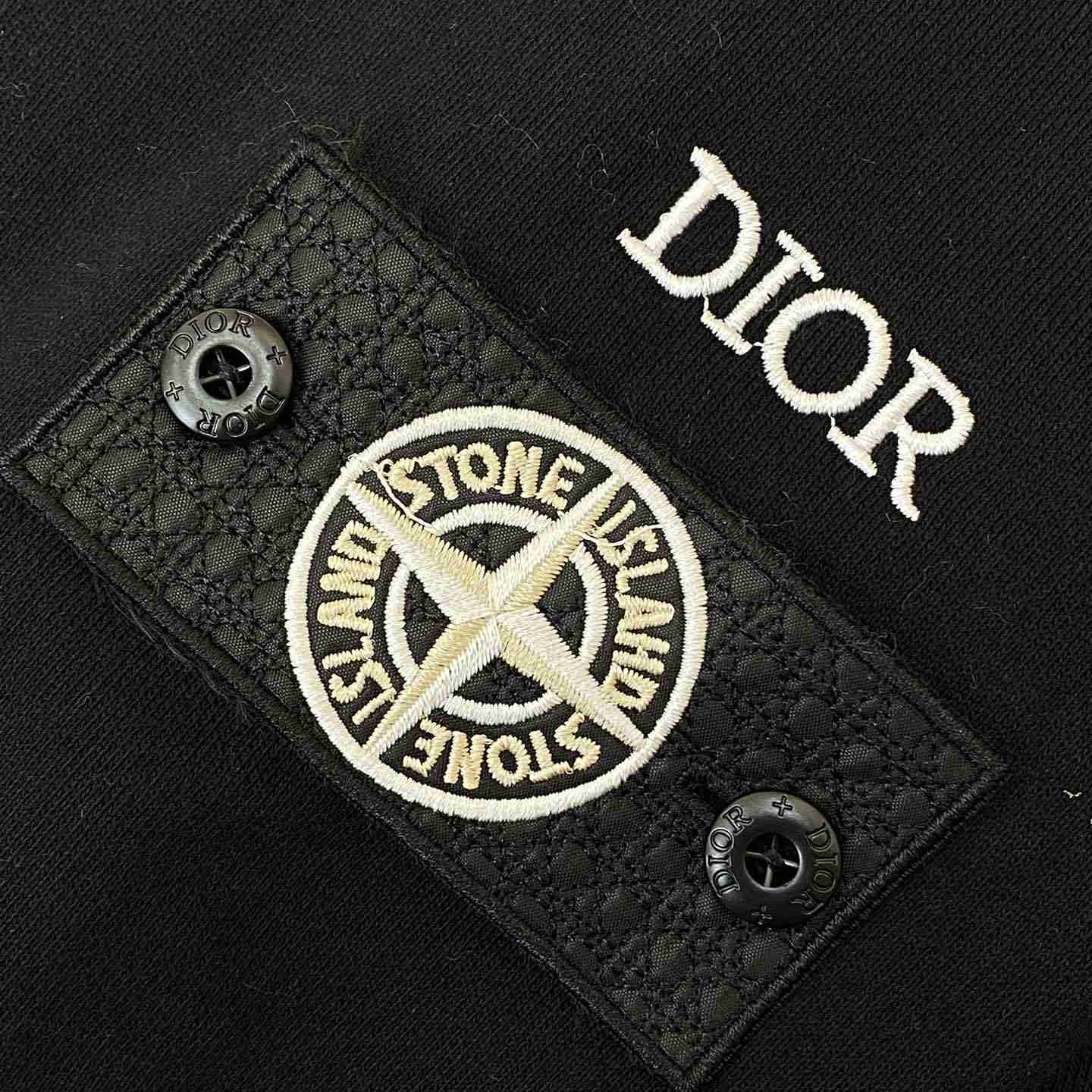Dior And Stone Island Sweatshirt  - FashionPlug