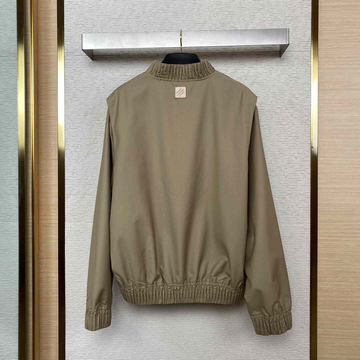 Louis Vuitton Embroidered Cotton Blend Bomber  1AFQE2 - FashionPlug