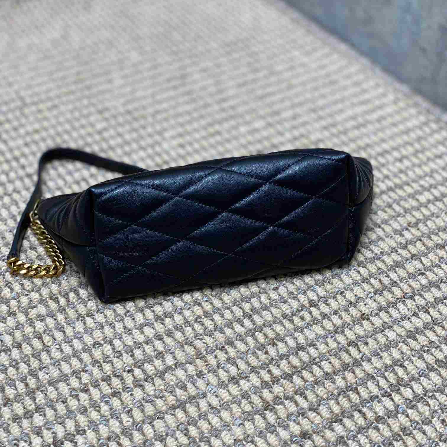 Saint Laurent Mini Bag In Quilted Lambskin - FashionPlug