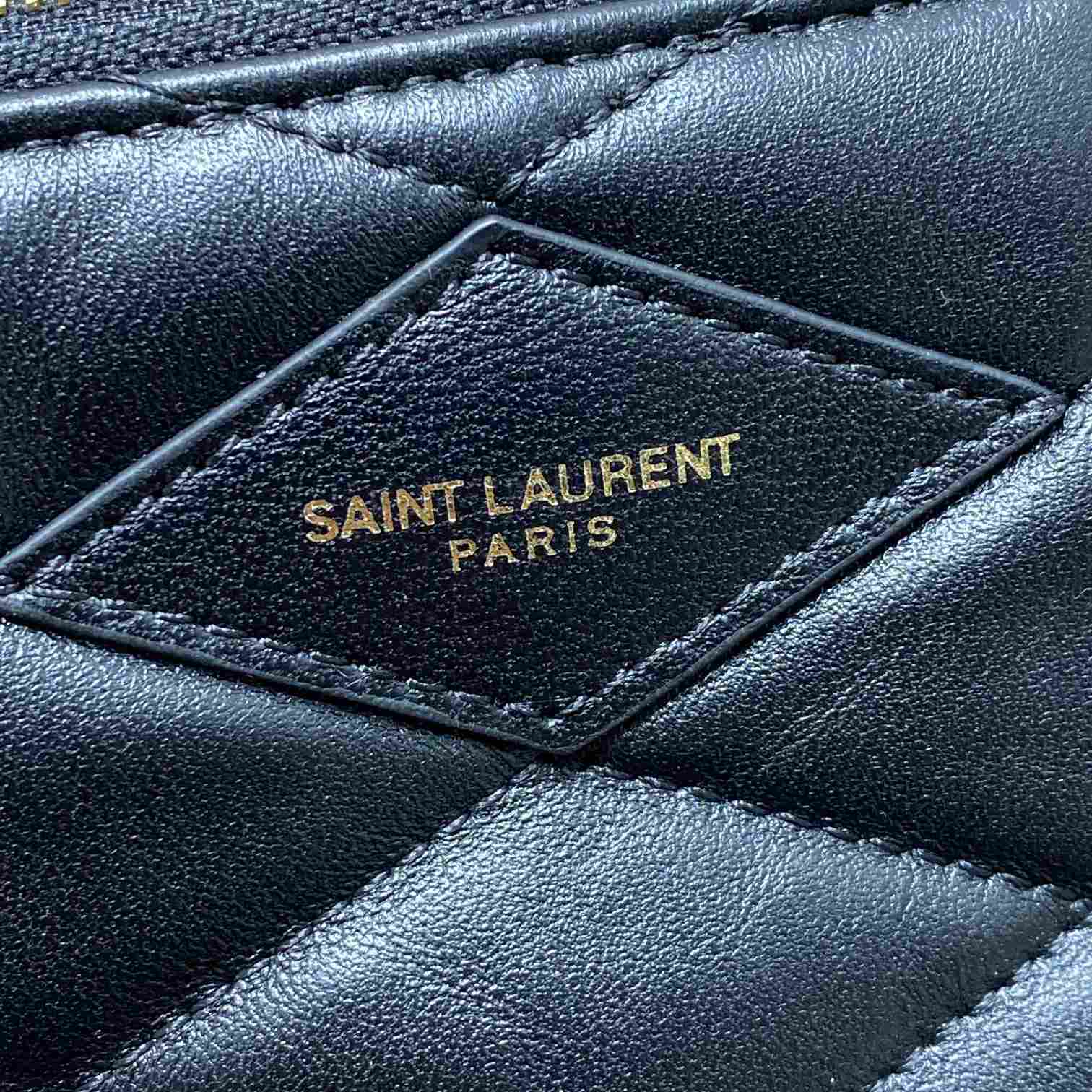 Saint Laurent Mini Bag In Quilted Lambskin - FashionPlug