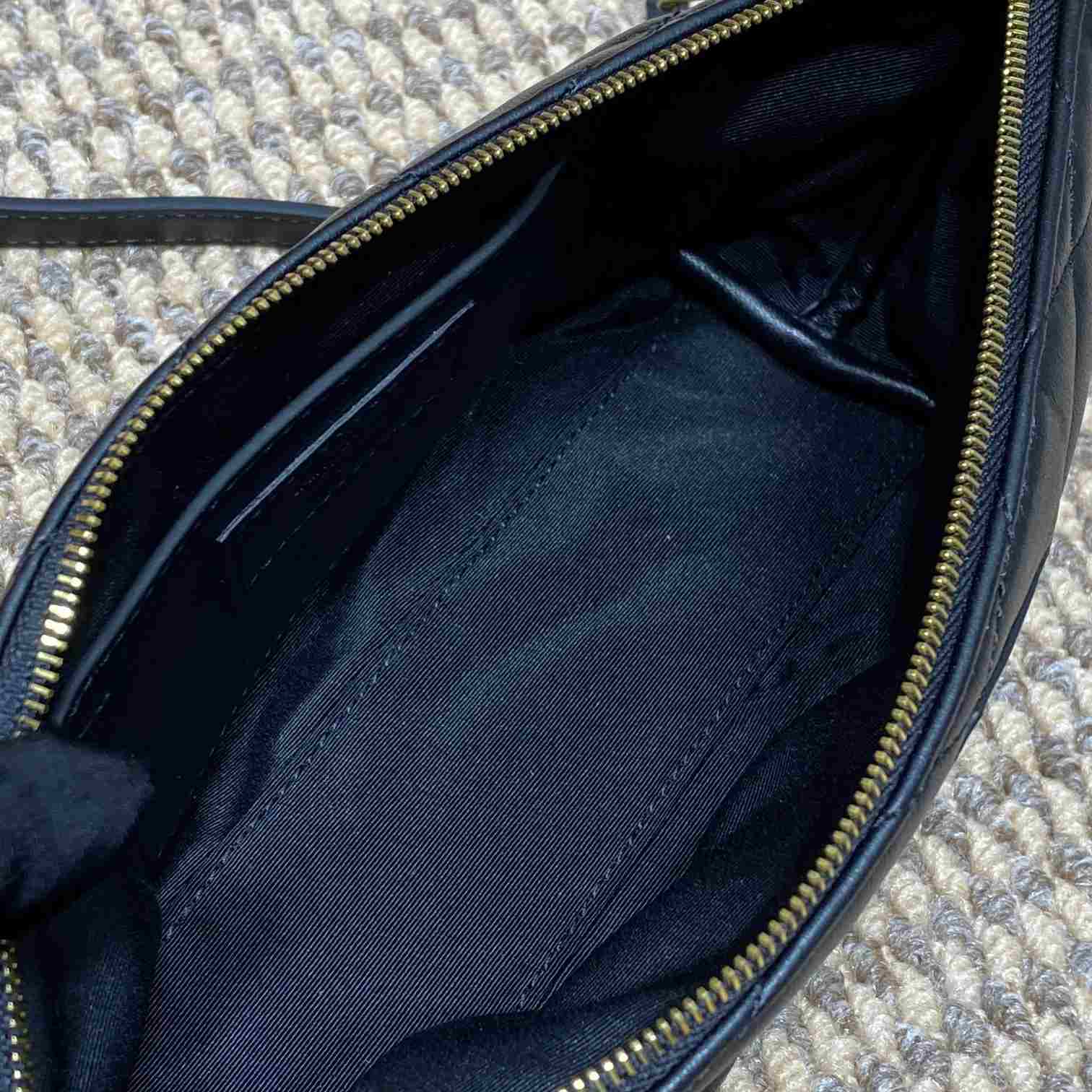 Saint Laurent Mini Bag In Quilted Lambskin - FashionPlug