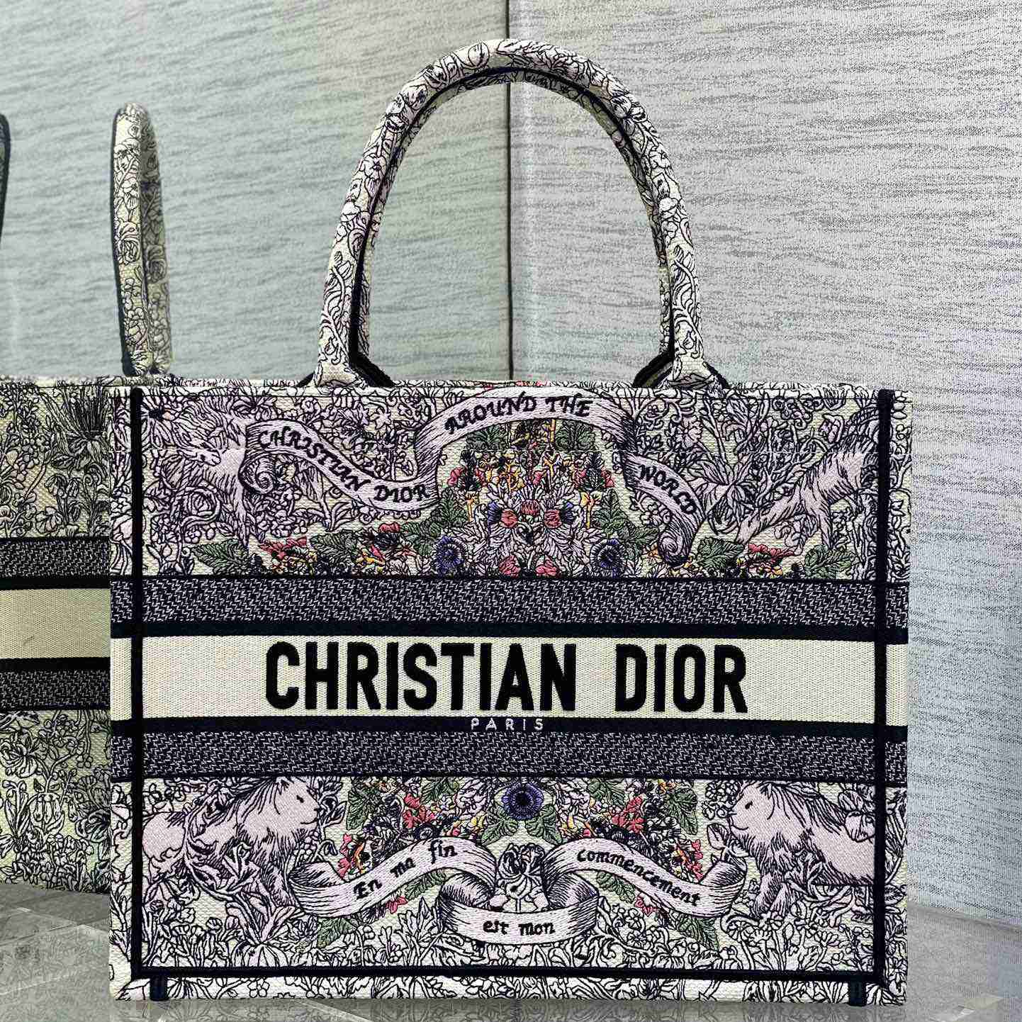 Dior Medium Dior Book Tote    - FashionPlug