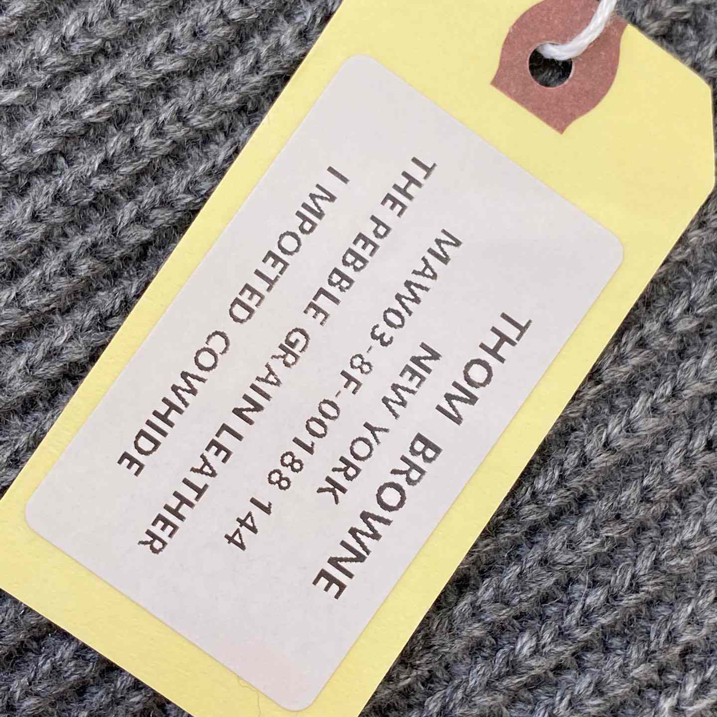 Thom Browne Fun-Mix Boiled Wool Stripe Workman's Jacket - FashionPlug