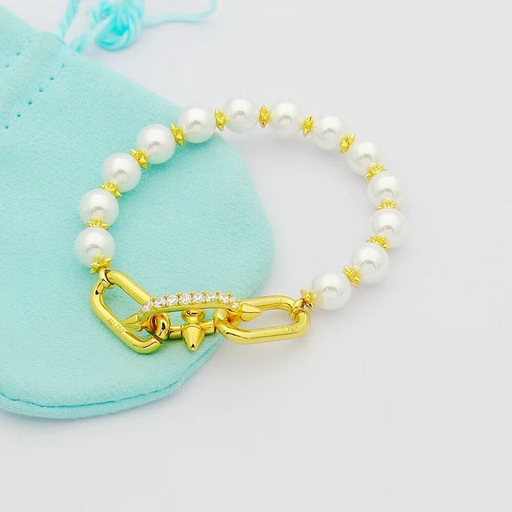 Tiffany & Co. Pearl Bracelet - FashionPlug