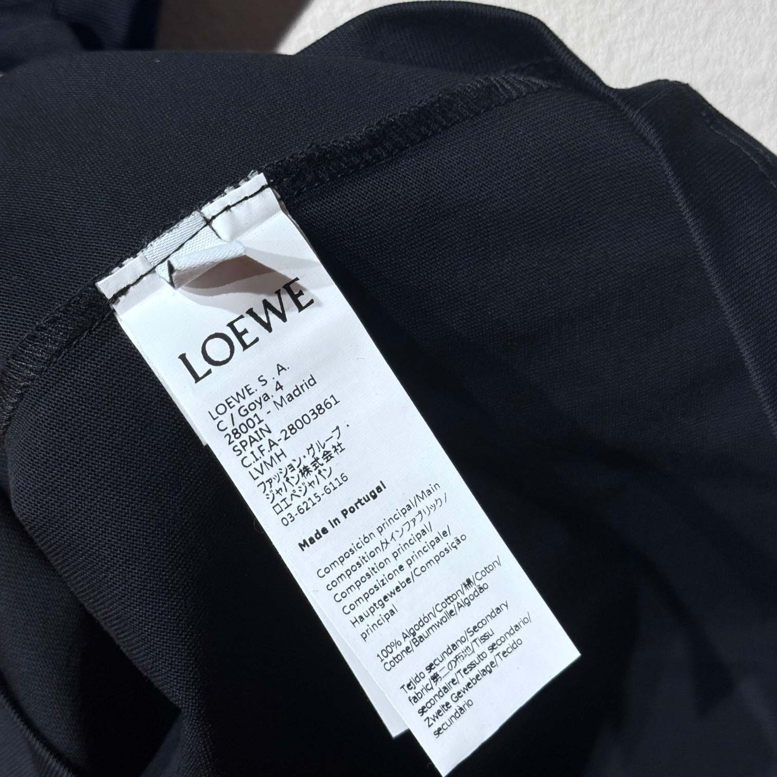 Loewe Relaxed fit T-shirt In Cotton - FashionPlug