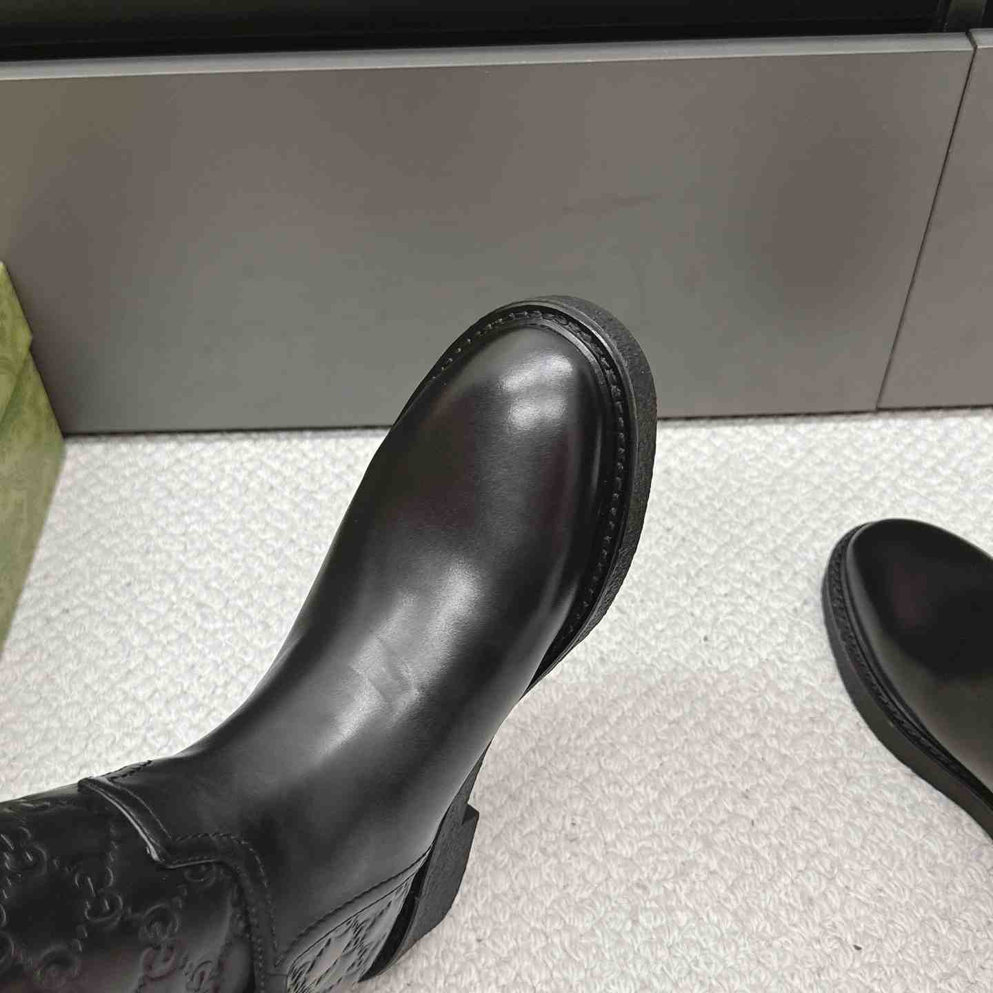 Gucci Women's Slim Horsebit Boot - FashionPlug