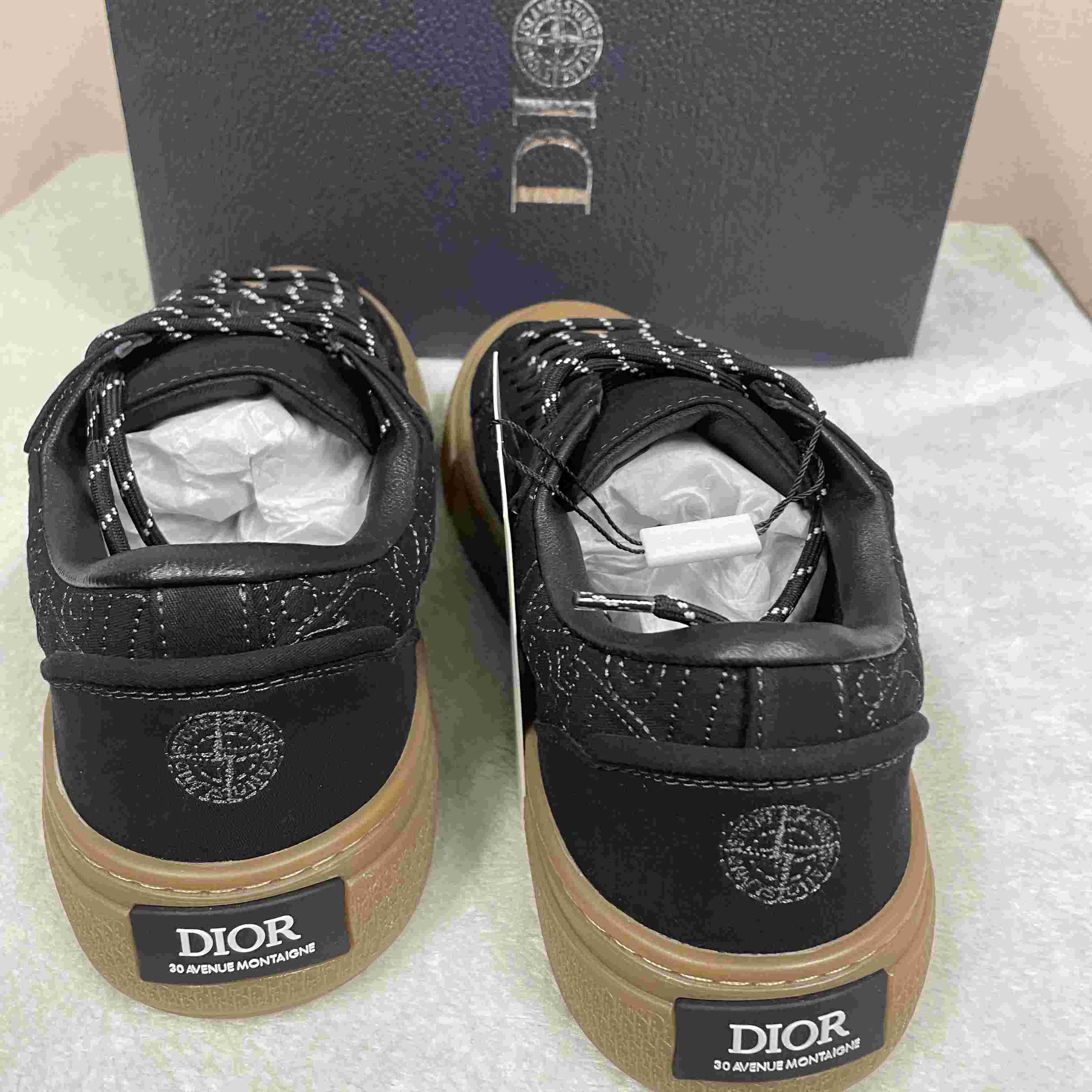 Dior And STONE ISLAND B33 Sneaker   - FashionPlug