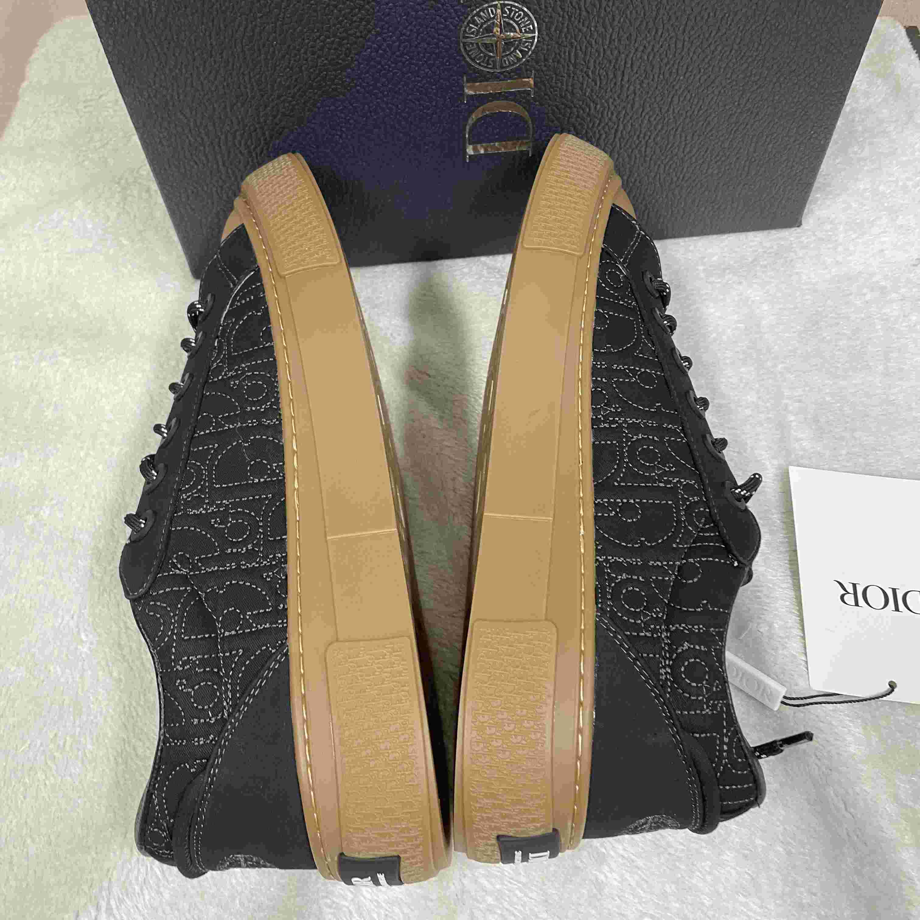 Dior And STONE ISLAND B33 Sneaker   - FashionPlug