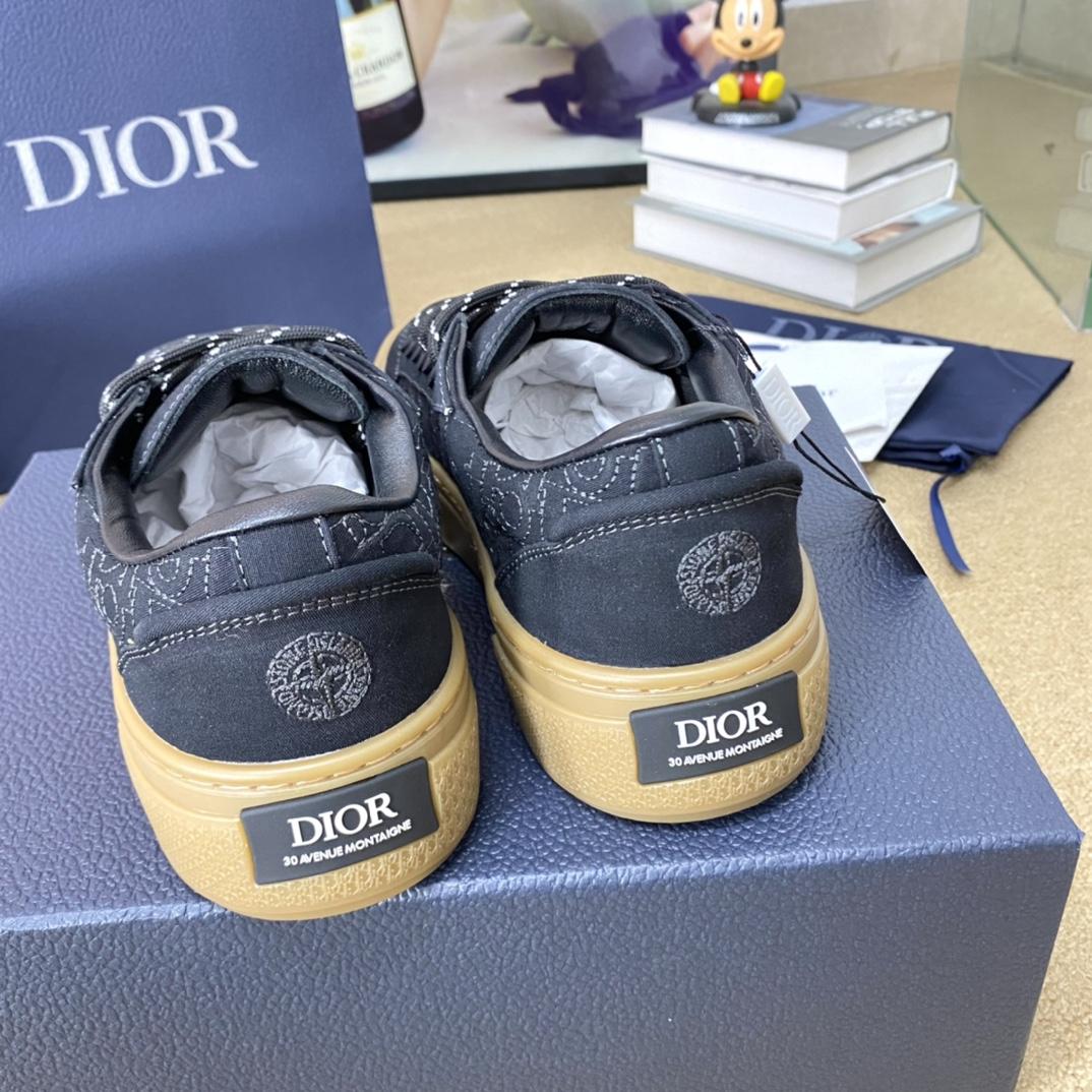Dior And STONE ISLAND B33 Sneaker   - FashionPlug