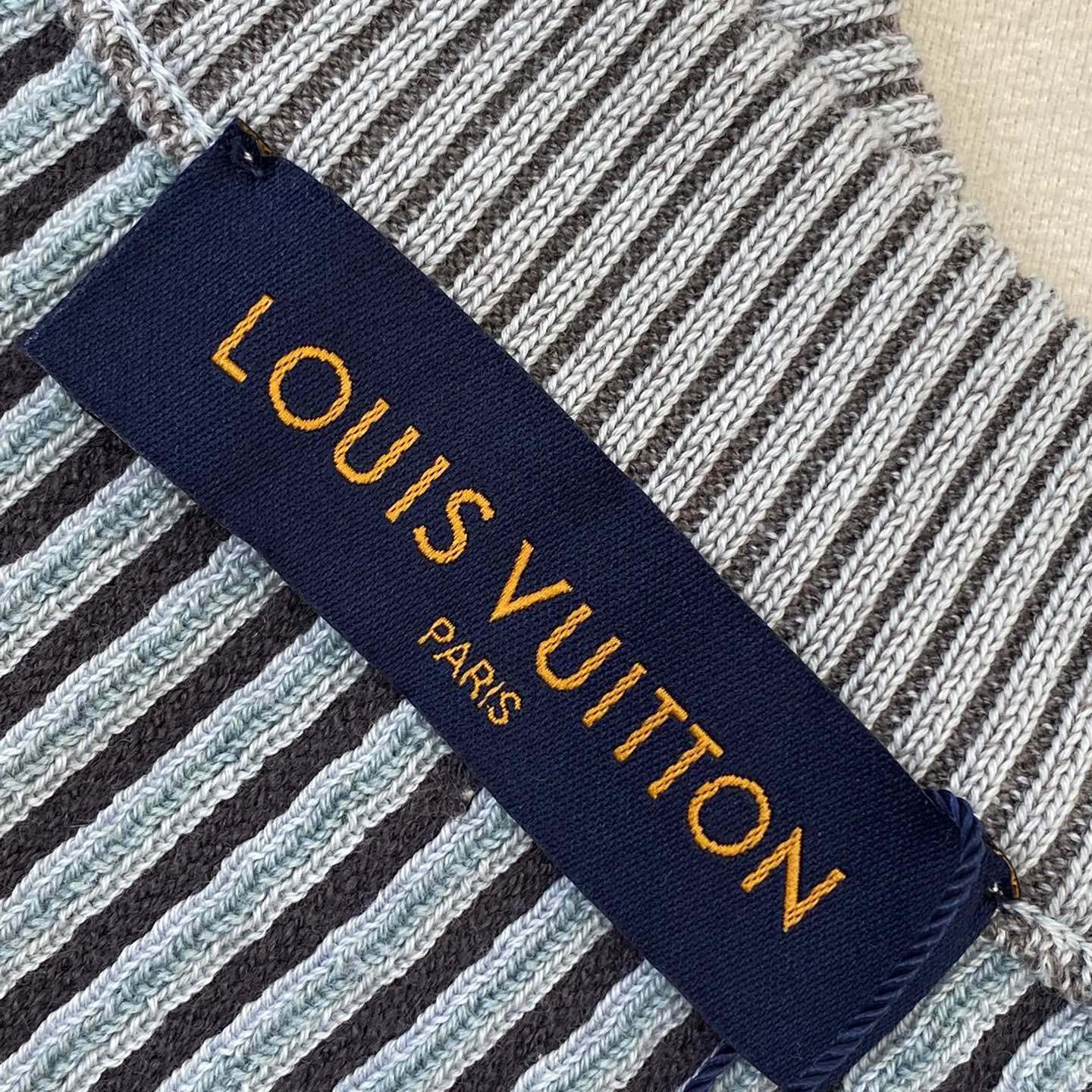 Louis Vuitton LV x Park Seo-Bo Jacquard Cotton Crewneck   - FashionPlug