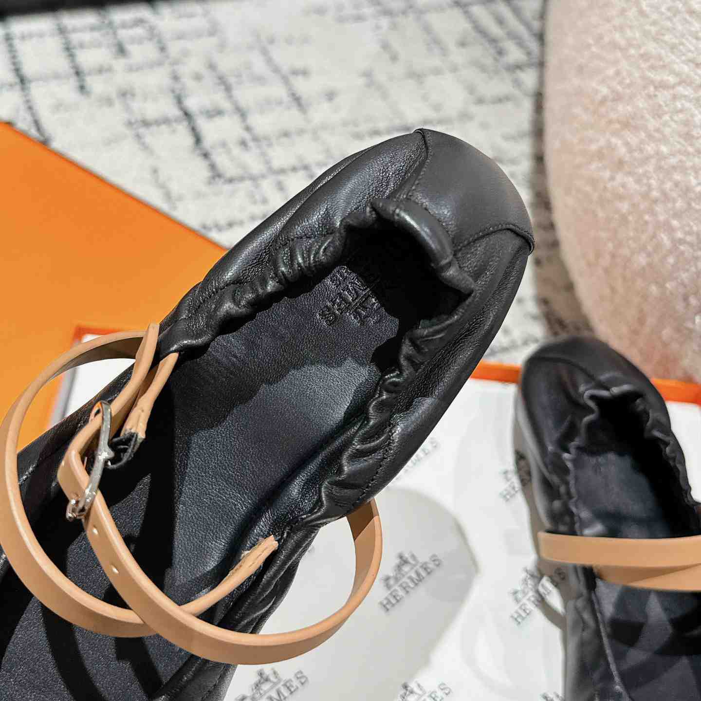 Hermes Jolly Ballet Flat - FashionPlug