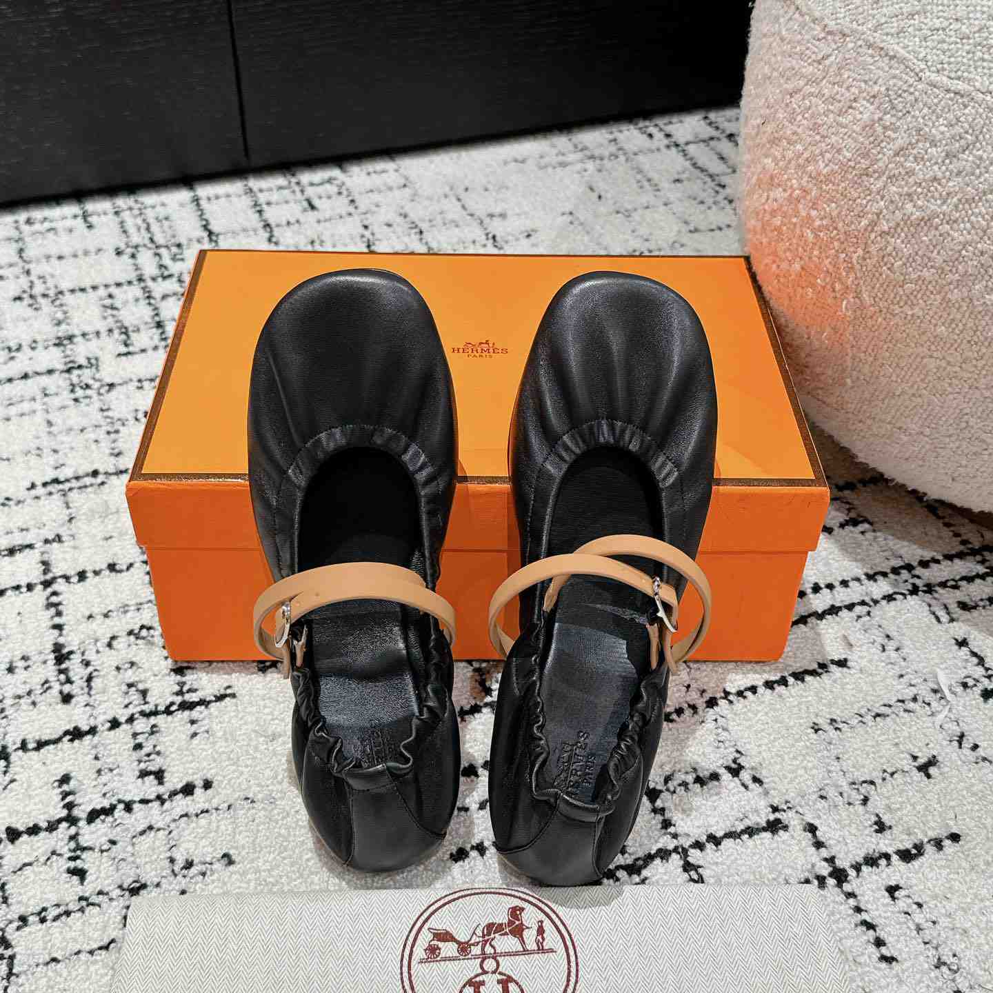 Hermes Jolly Ballet Flat - FashionPlug