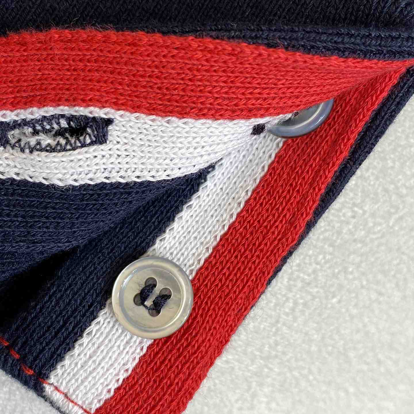 Thom Browne 4-Bar Zip-Up Cashmere Hoodie - FashionPlug