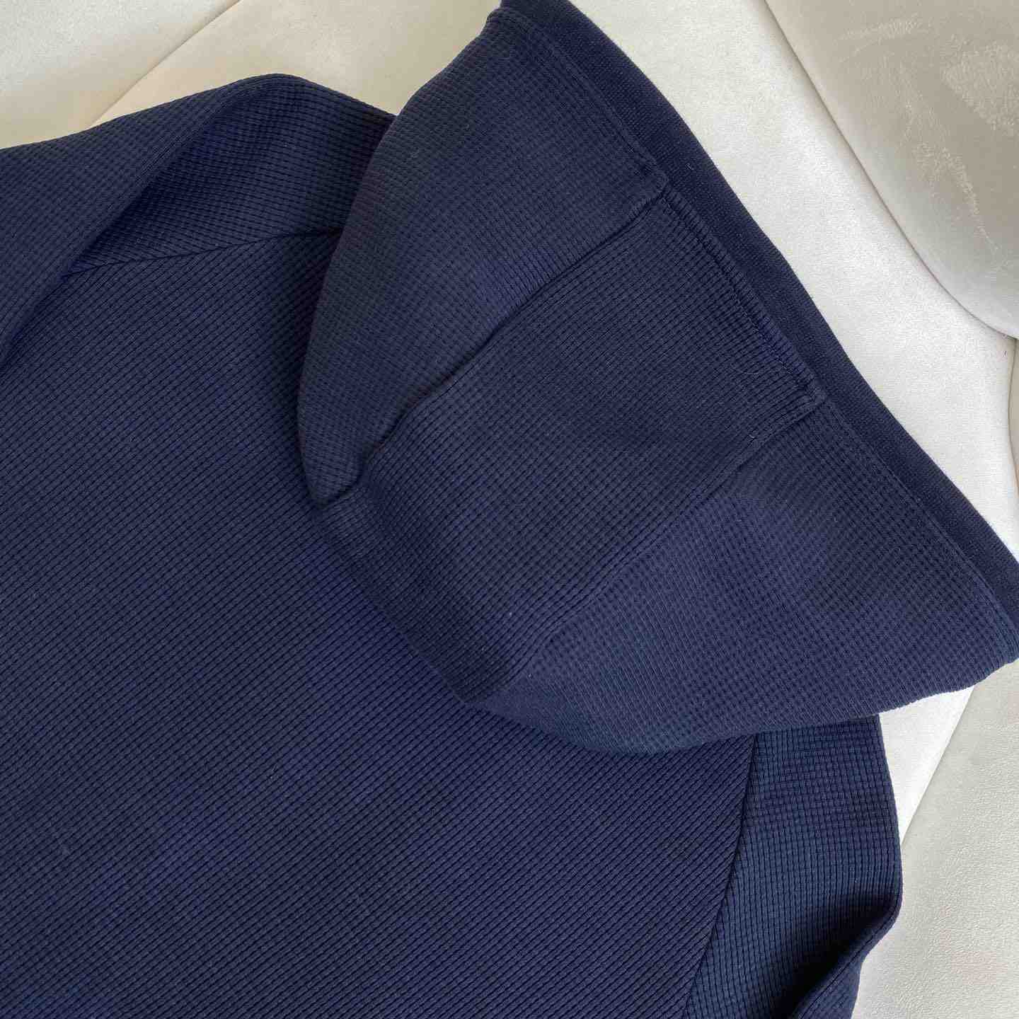 Thom Browne 4-Bar Zip-Up Cashmere Hoodie - FashionPlug
