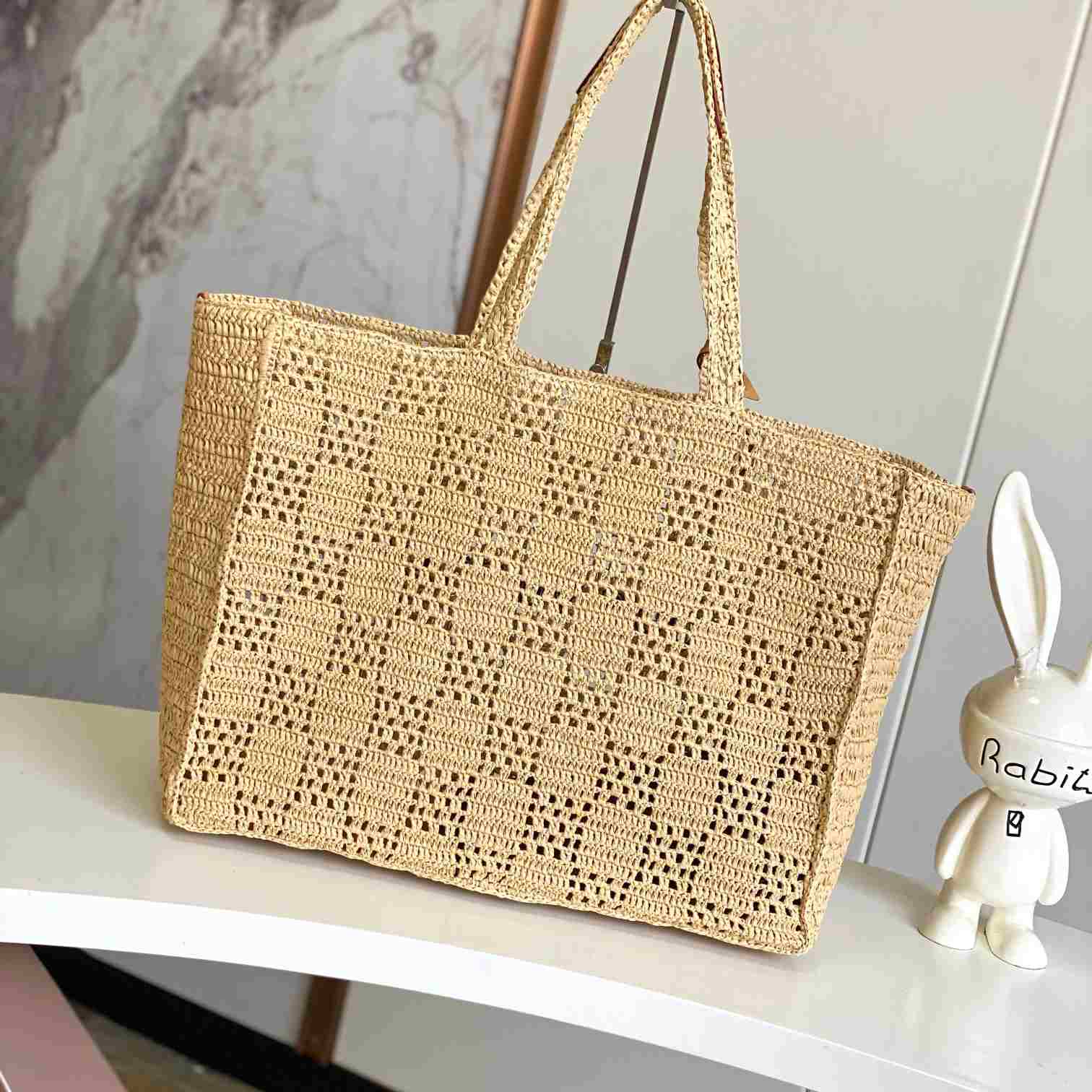 Louis Vuitton Summer Shopper Tote MM   M25008 - FashionPlug