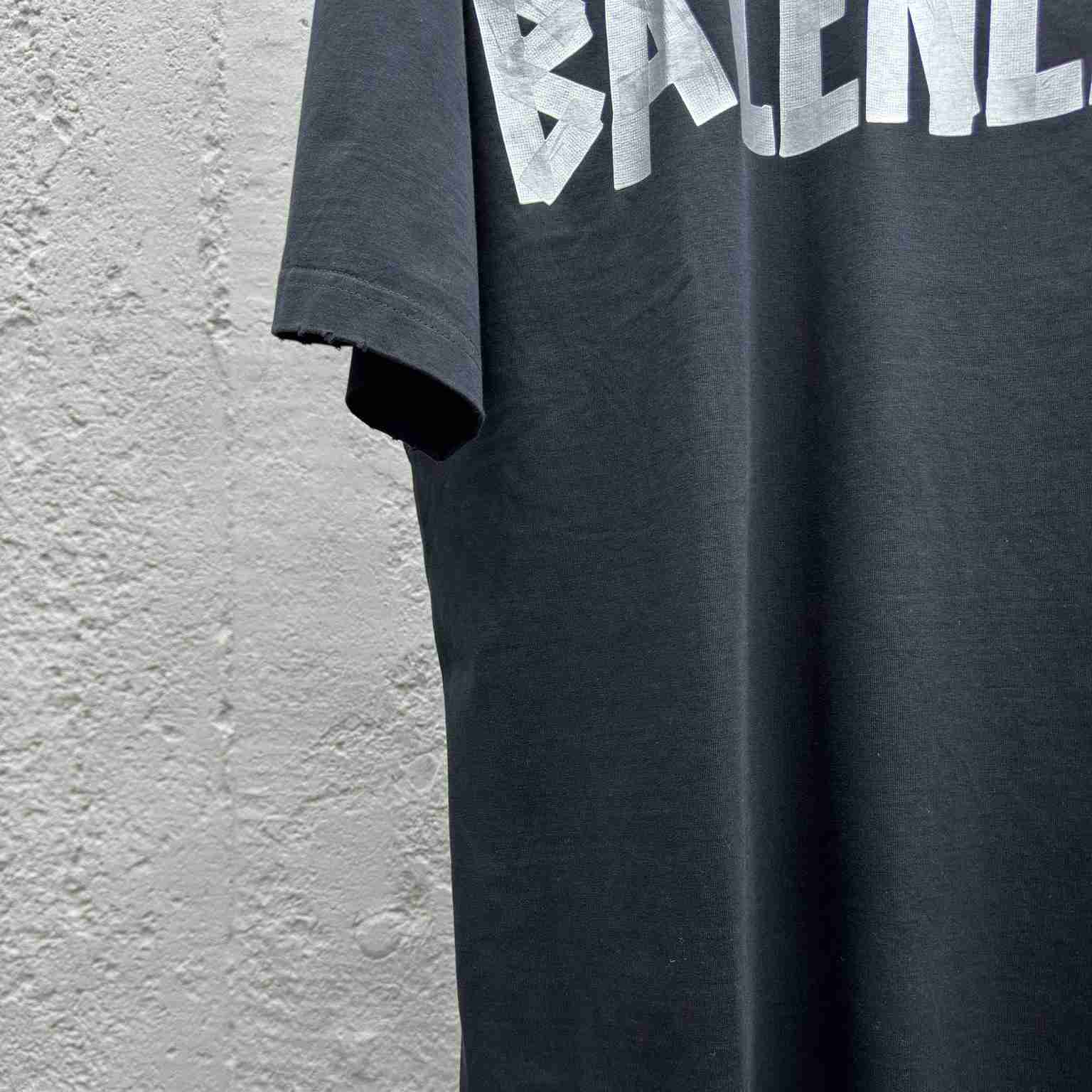 Balenciaga Tape Type T-Shirt  - FashionPlug