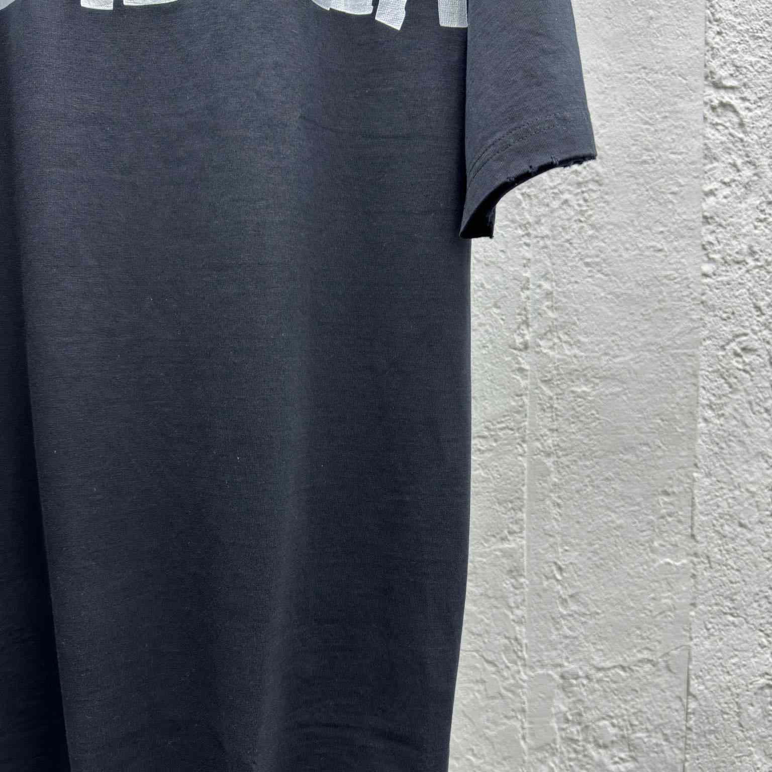 Balenciaga Tape Type T-Shirt  - FashionPlug