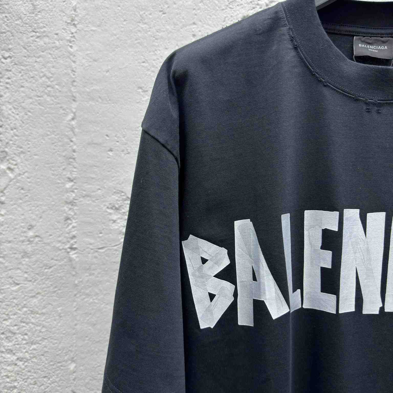 Balenciaga Tape Type T-Shirt  - FashionPlug
