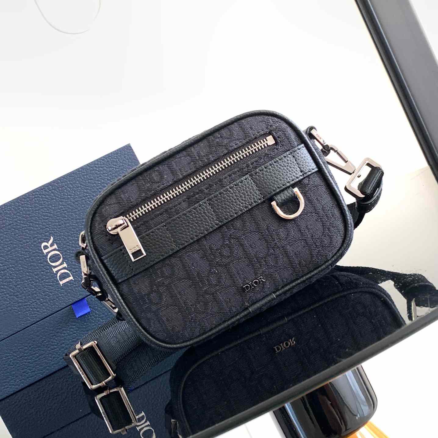 Dior Mini Safari Bag With Strap  - FashionPlug