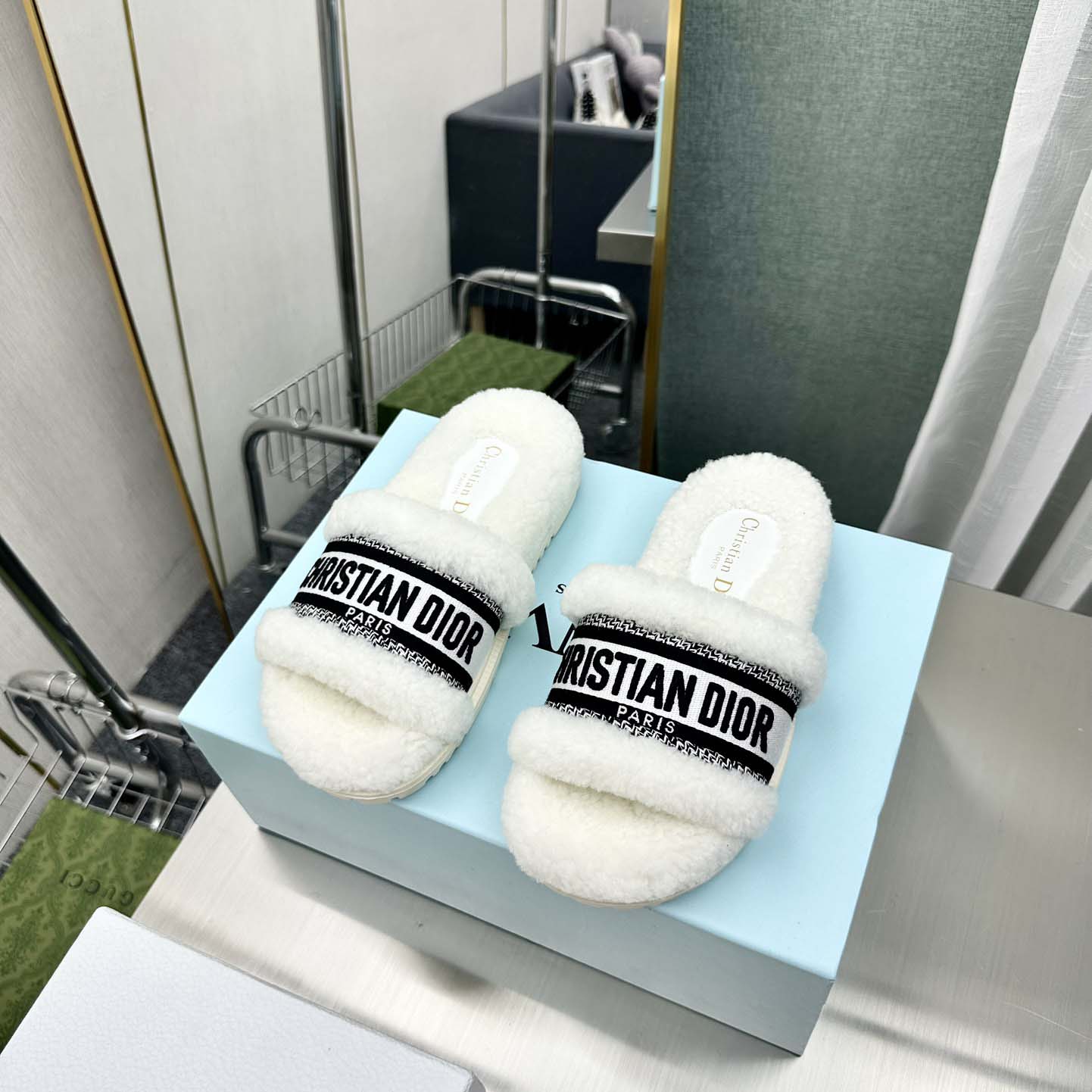 Dior Dway Flip Flops - FashionPlug