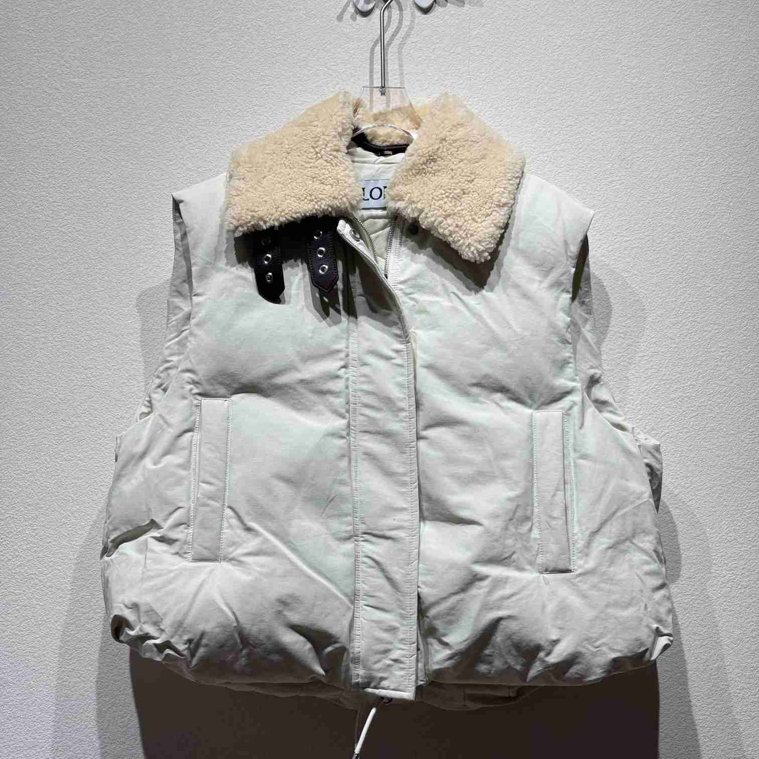 Loewe Puffer Vest In Cotton Blend - FashionPlug