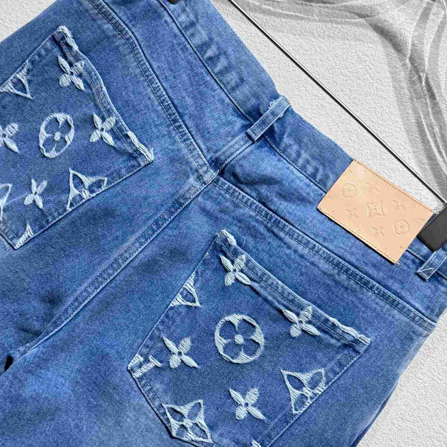 Louis Vuitton Denim Skate Jeans - FashionPlug