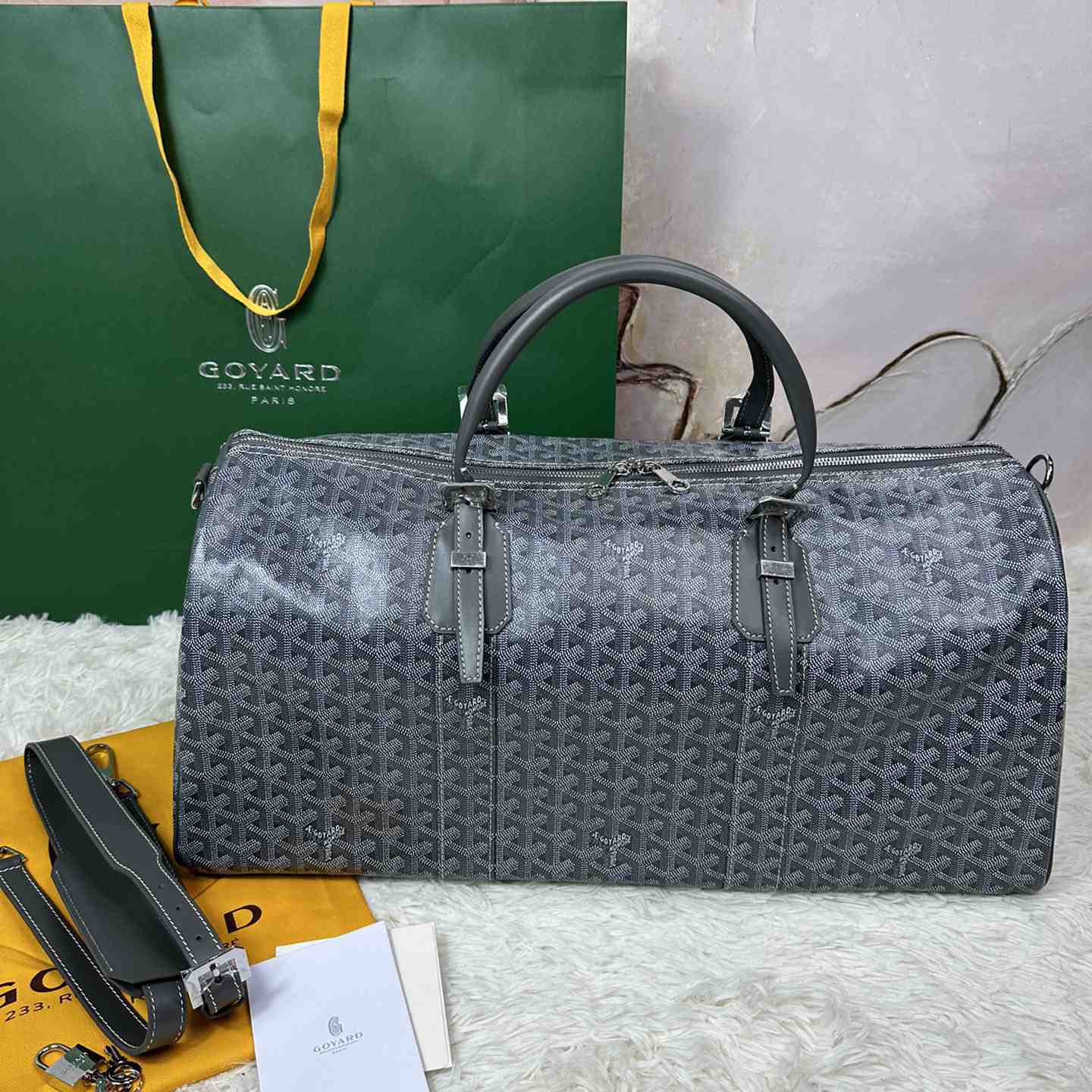 Goyard Boston 50 Bag     50-30-25cm - FashionPlug