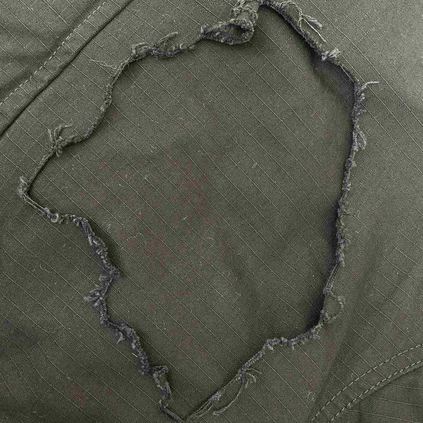 Balenciaga Unity Destroyed Bomber Jacket Black - FashionPlug