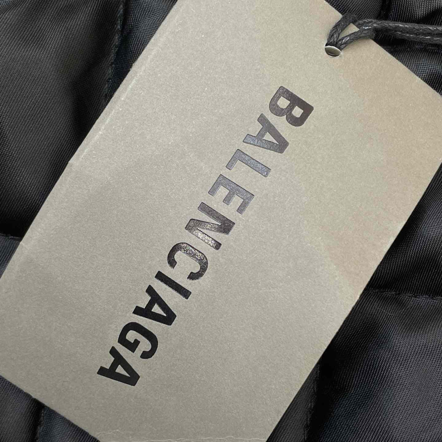 Balenciaga Unity Destroyed Bomber Jacket Black - FashionPlug