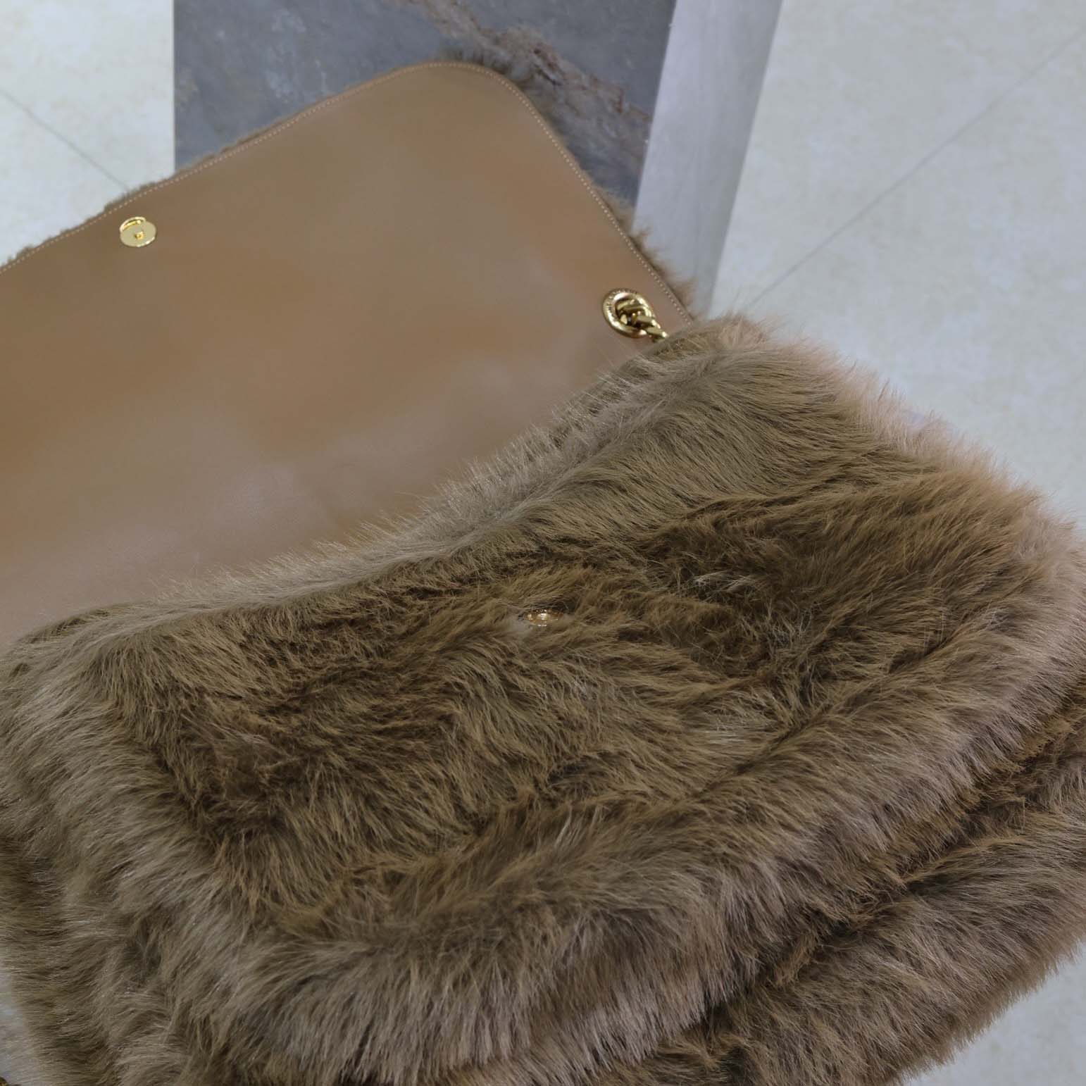 Saint Laurent Niki Oversized Soft Bag  (47×34×16cm) - FashionPlug