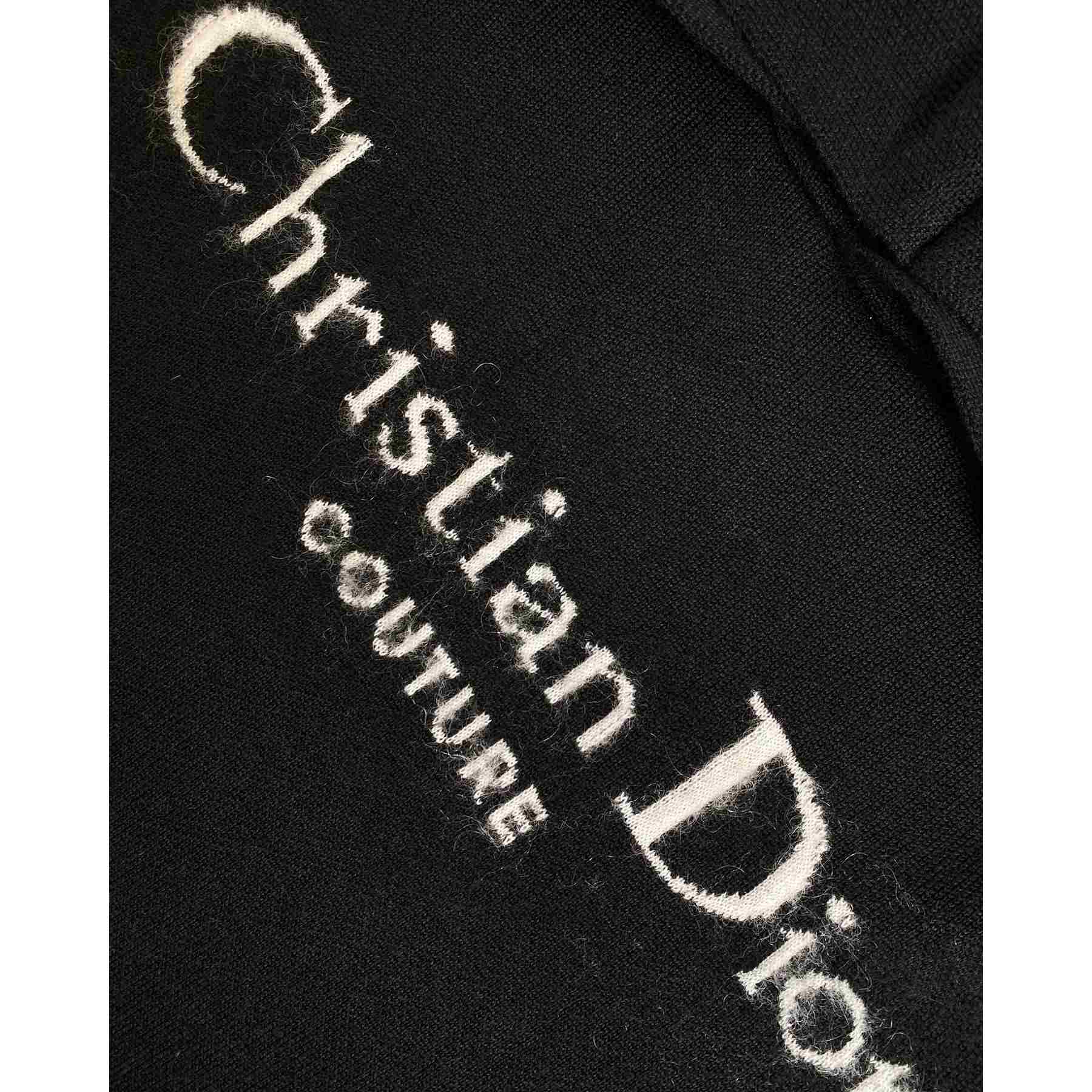 Christian Dior Couture Hooded Sweatshirt  - FashionPlug